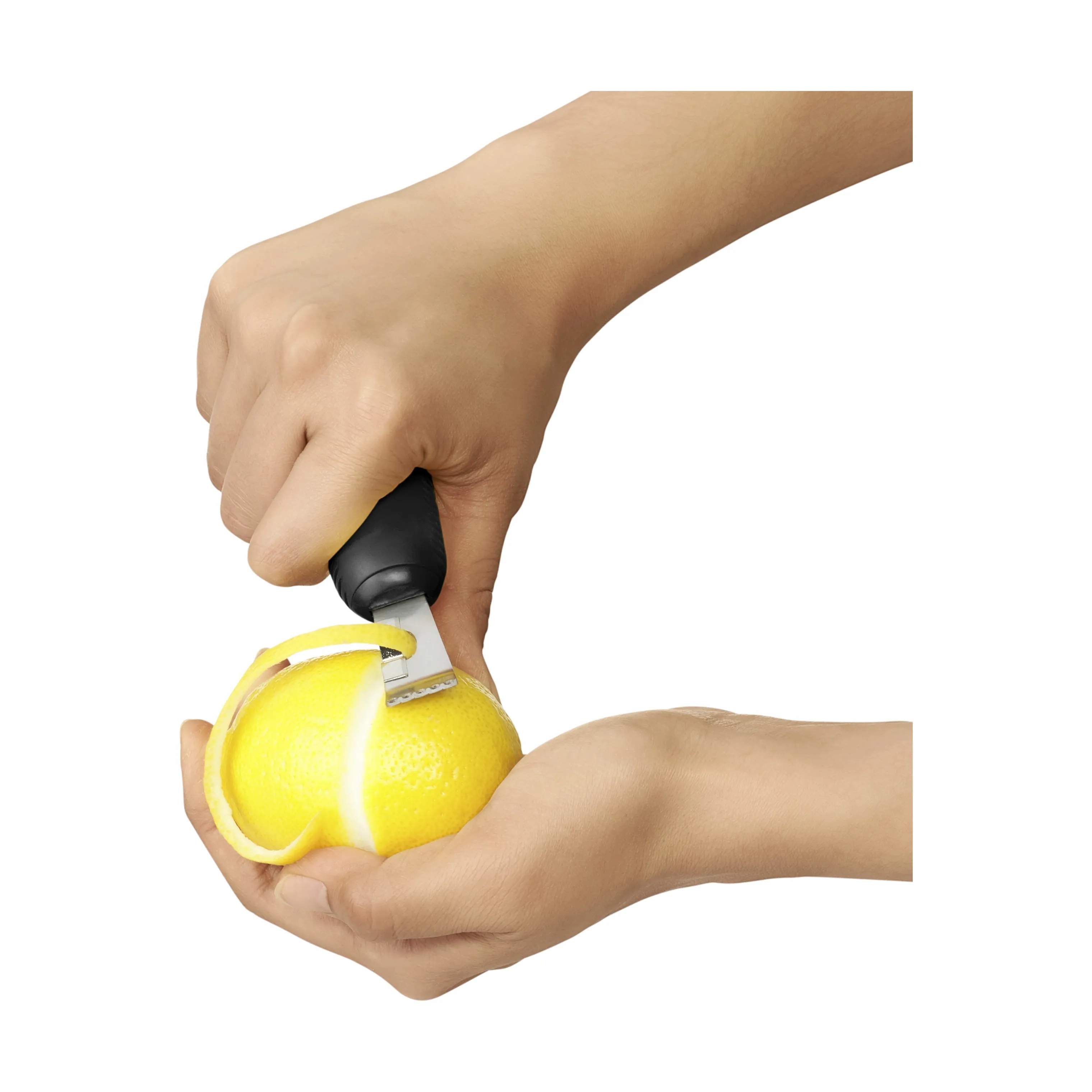 OXO Juliennejern Good Grips Citronrivejern i sort;sølv, 5