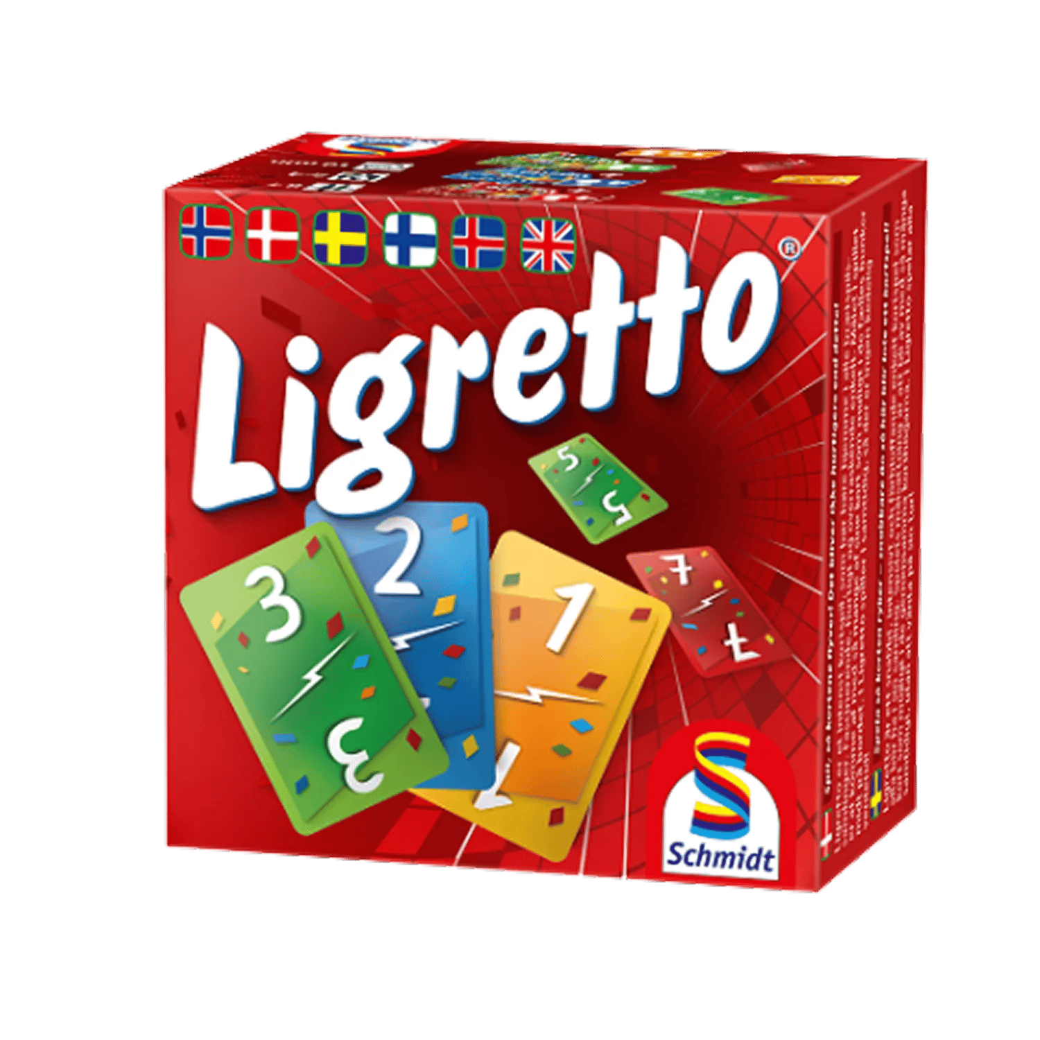 Spilbræt Spil Kortspil - Ligretto i Rød, 1