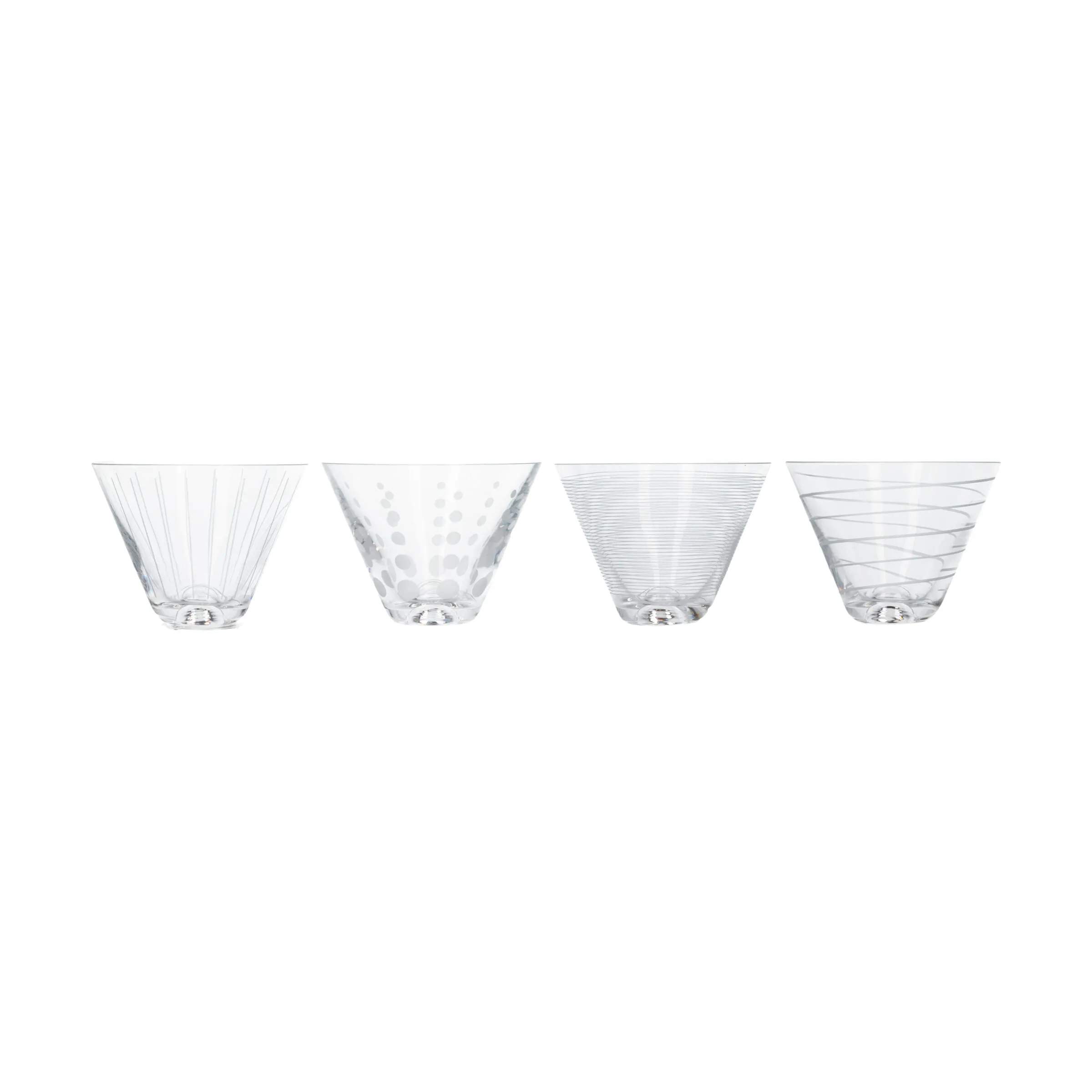 Mikasa Martiniglas Cheers Martiniglas - 4 stk. i Klar, 1