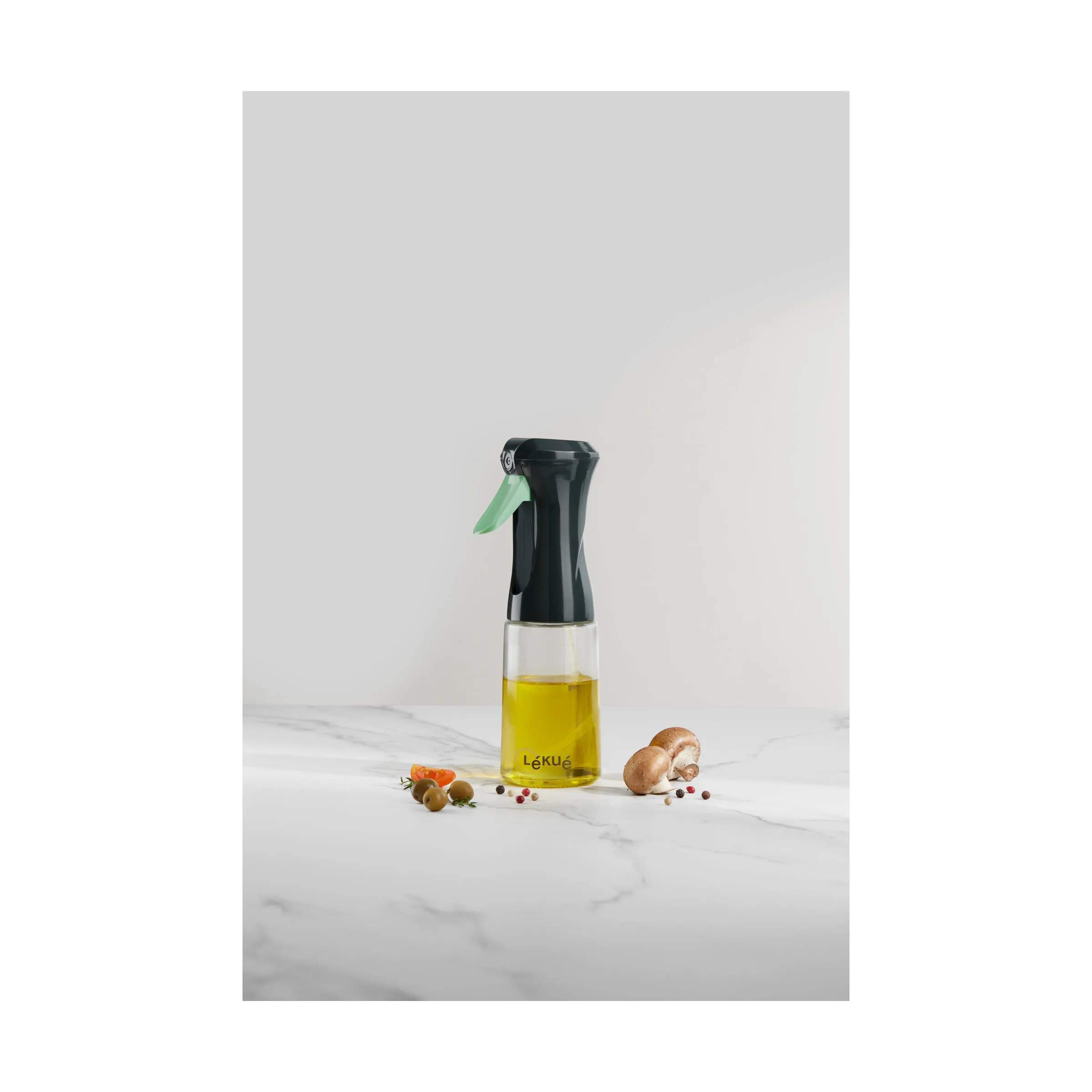 Lékué Olie- og eddikeflasker Oliespray i Grey, 5