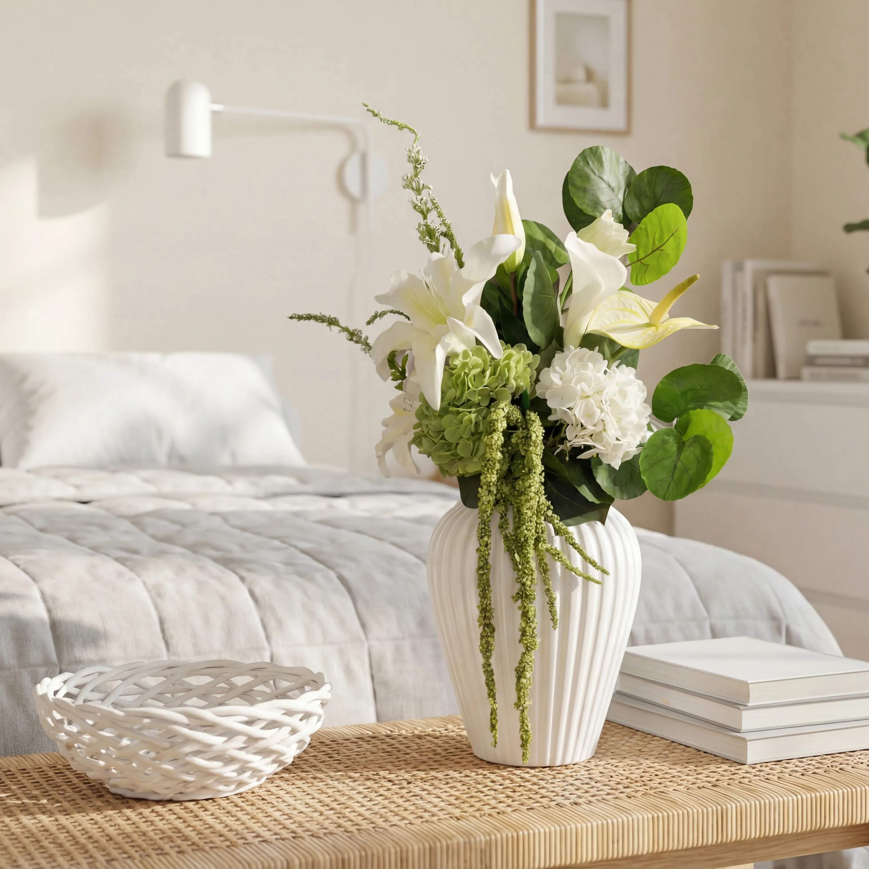 everbloom Kunstige blomster Kunstig Blomsterbuket i Lilly, 3