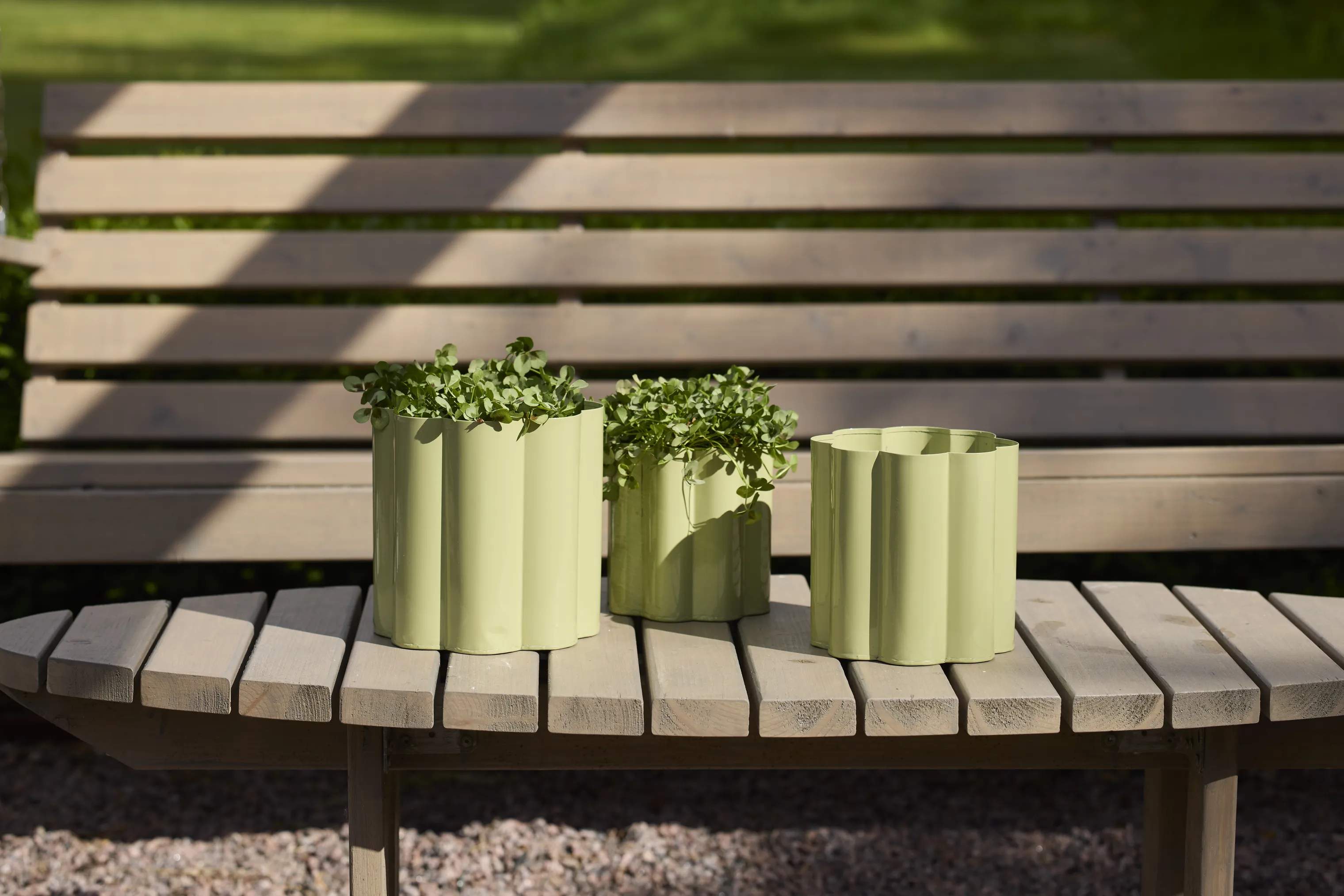 Gus Plantekrukker Blomma Krukke - 3 stk. i Grøn, 2