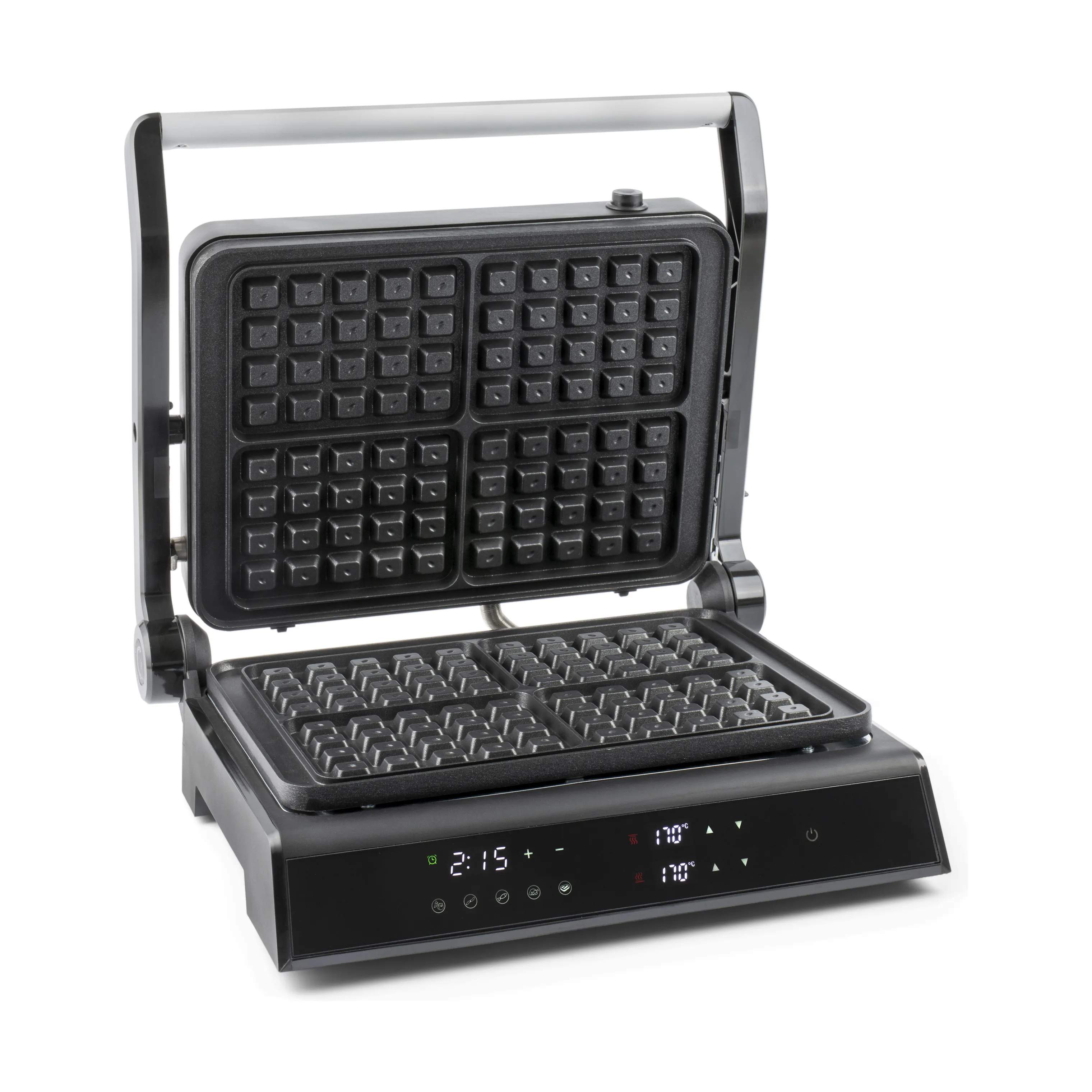 Cook & Baker Bordgrill Vaffelplader i sort, 3