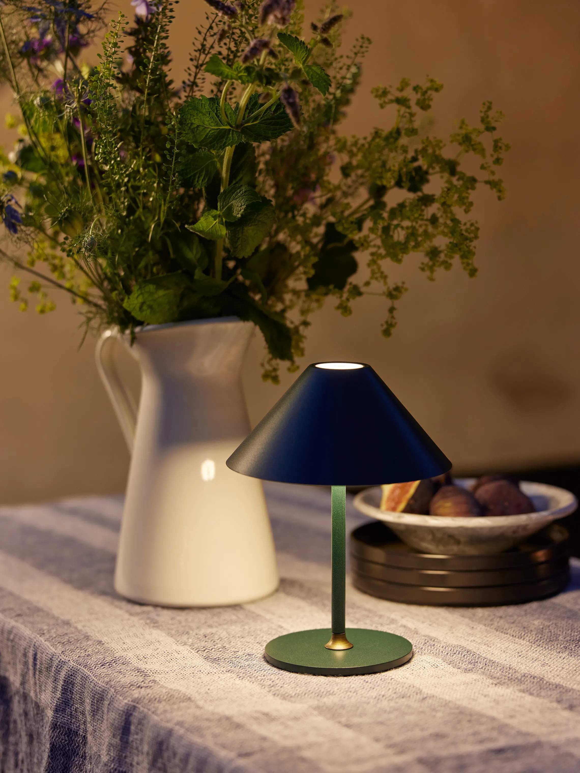 Halo Design Bordlamper Hygge Bordlampe i Dyb grøn, 5