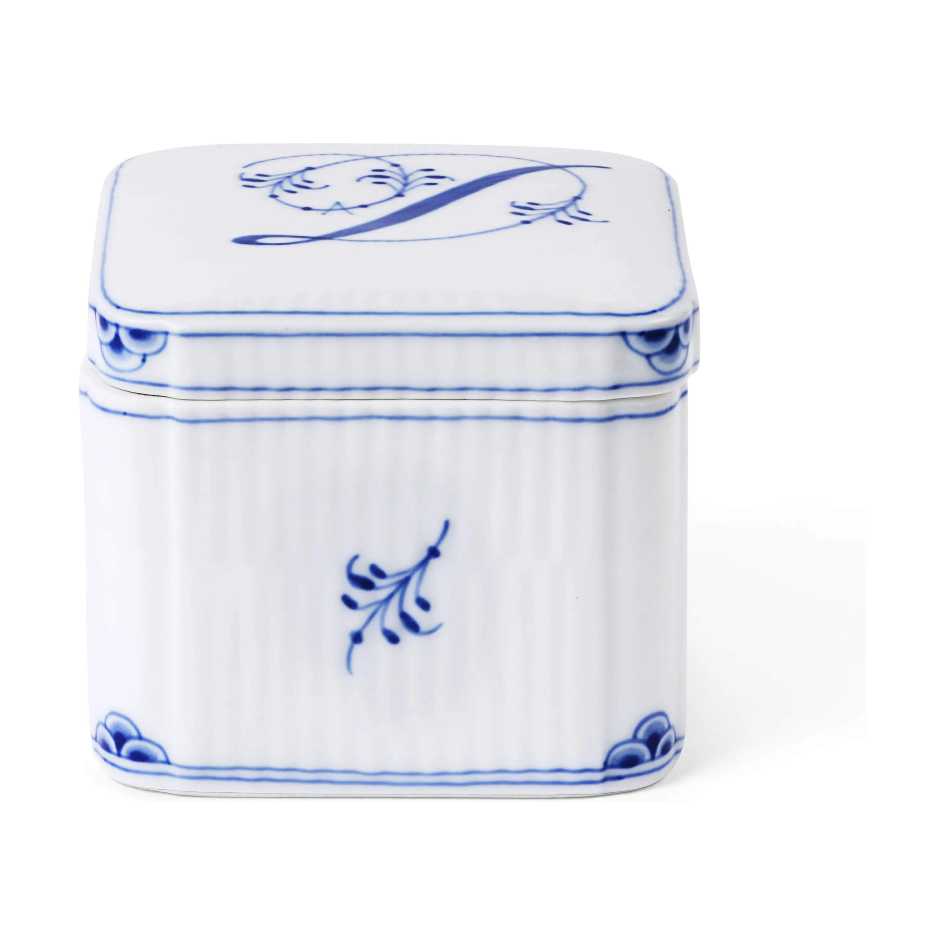 Royal Copenhagen Bonbonniere Alfabet Bonbonniere - D i D, 1