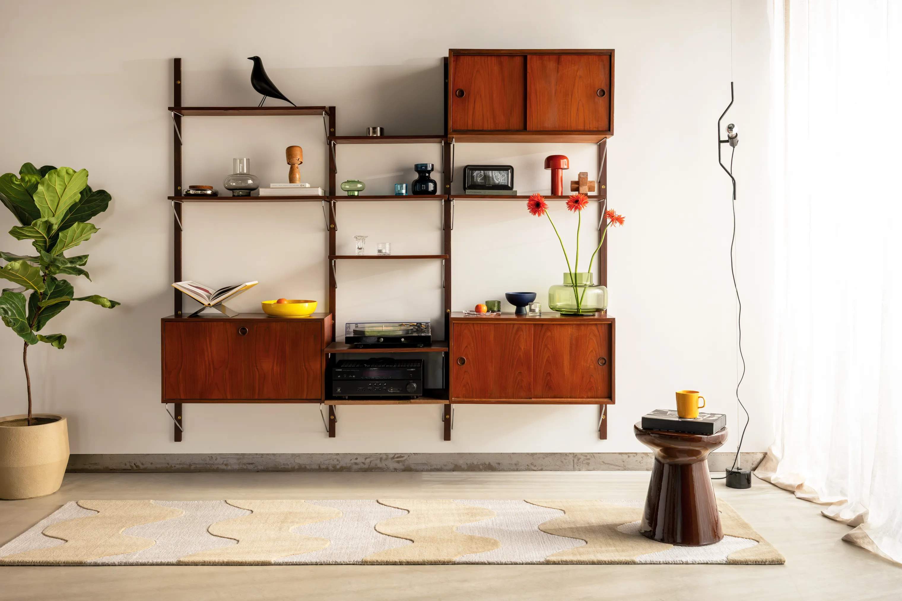 Marimekko by Brink & Campman Gulvtæpper Lokki Tæppeløber i Butter, B70 x L245 cm, 3