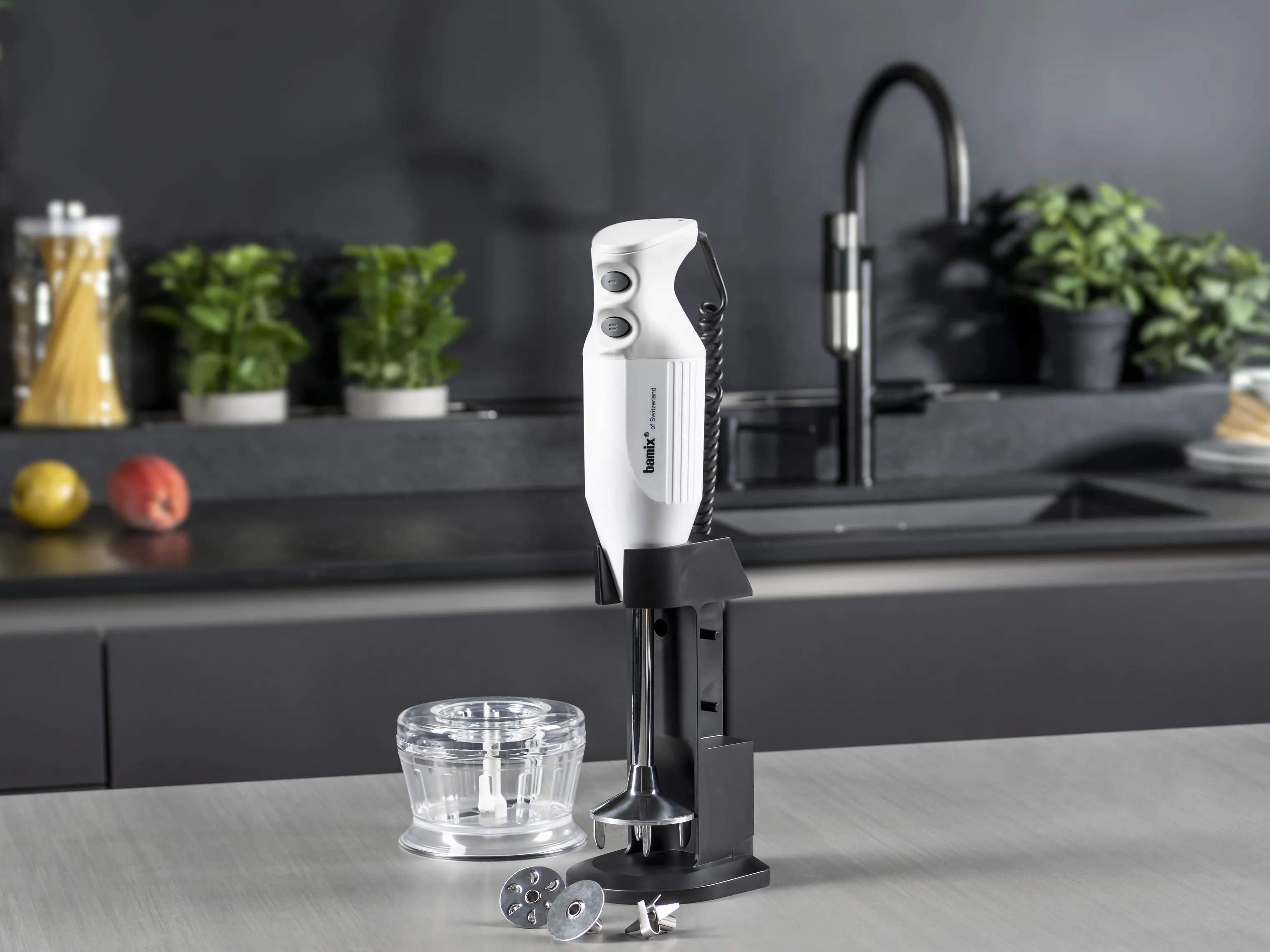 Bamix Stavblendere Deluxe C Stavblender i Hvid, 2