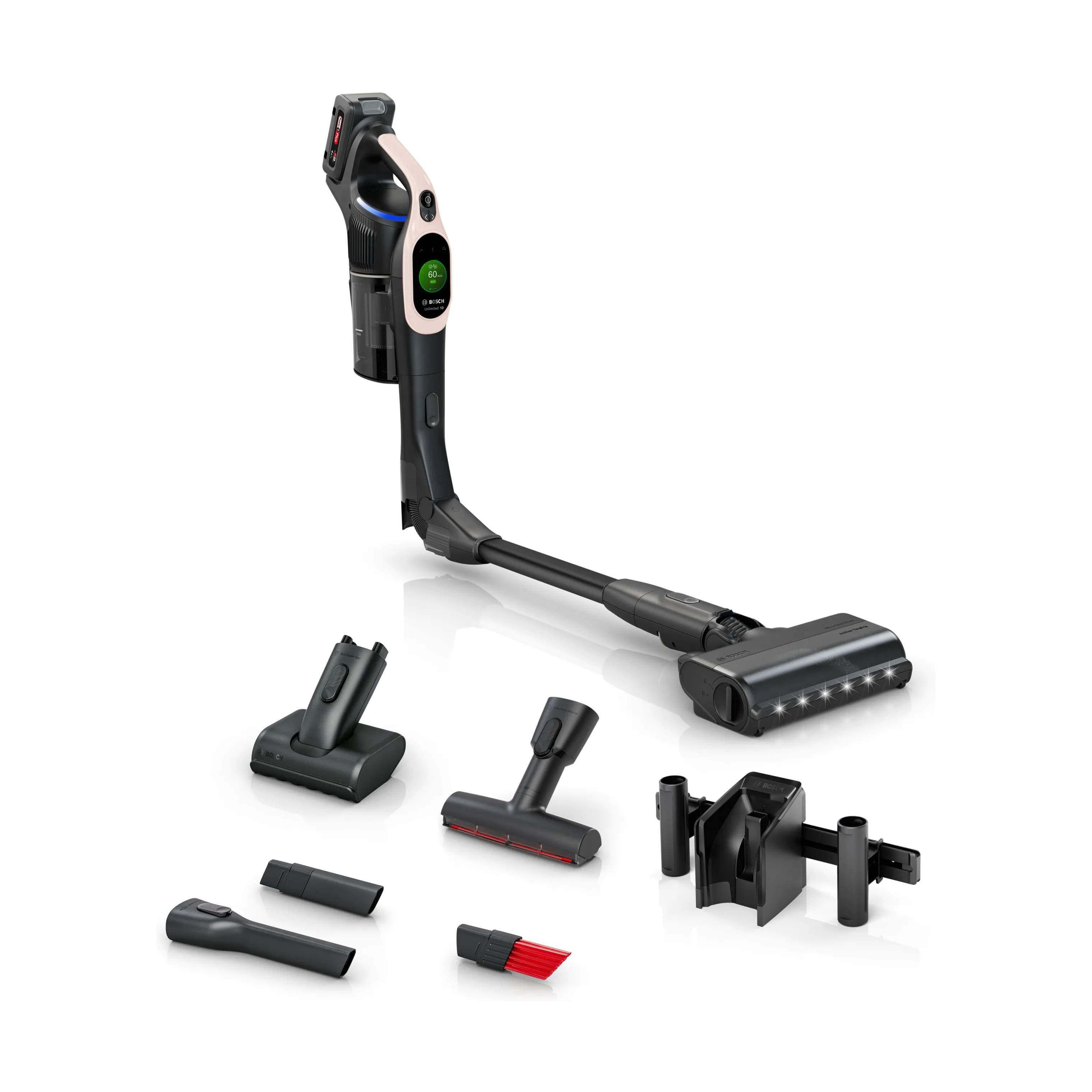 Bosch Støvsugere 2-i-1 Støvsuger Unlimited R10 Stick i Rose, 1