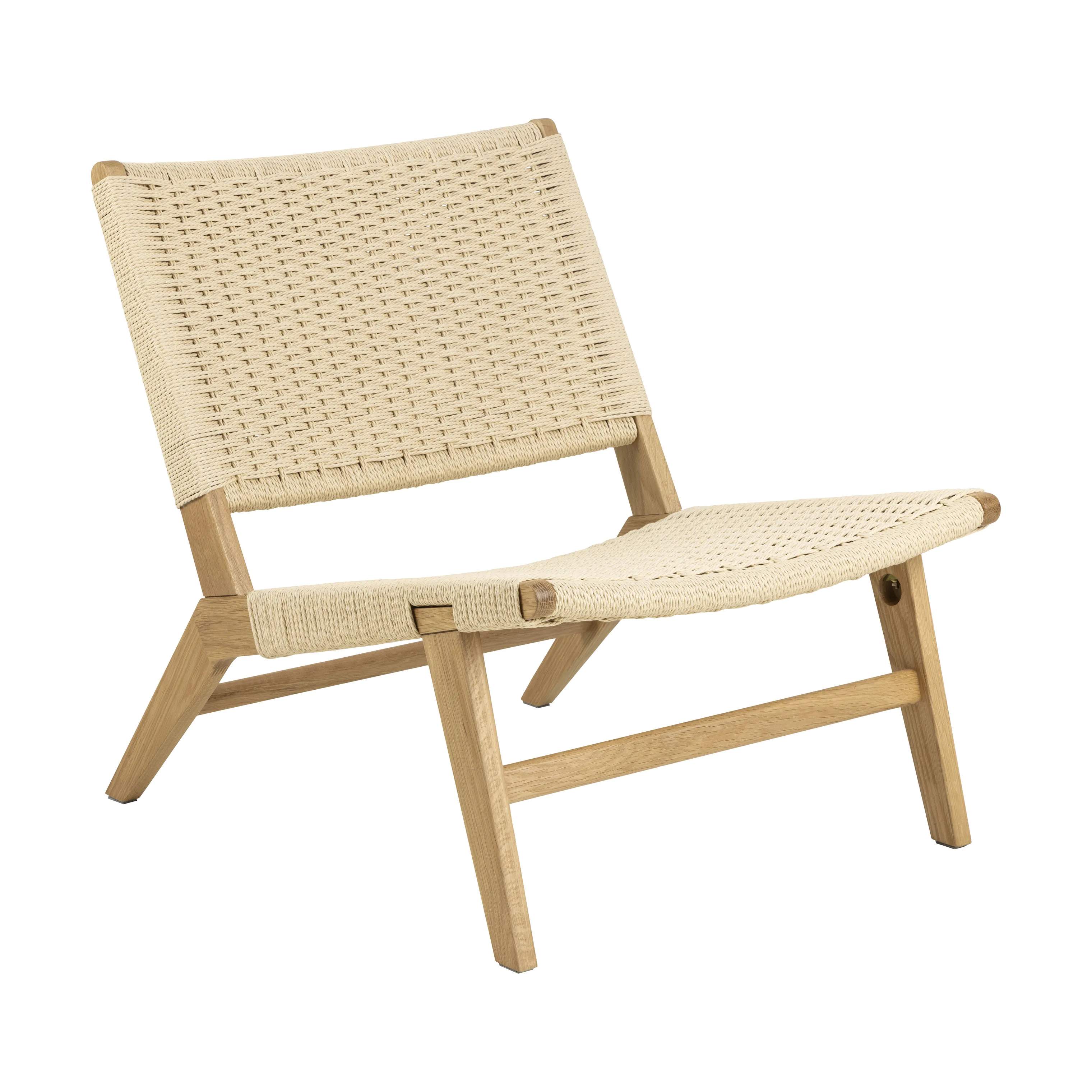 Carson Lounge stol, off white, large