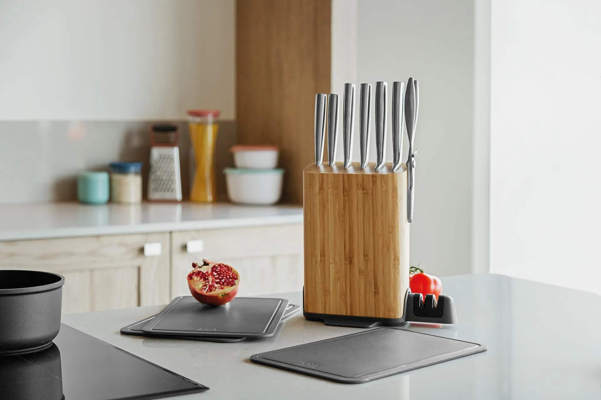 BergHOFF Knivblokke med knive Legacy Knivblok - 11 dele i Grå, 2