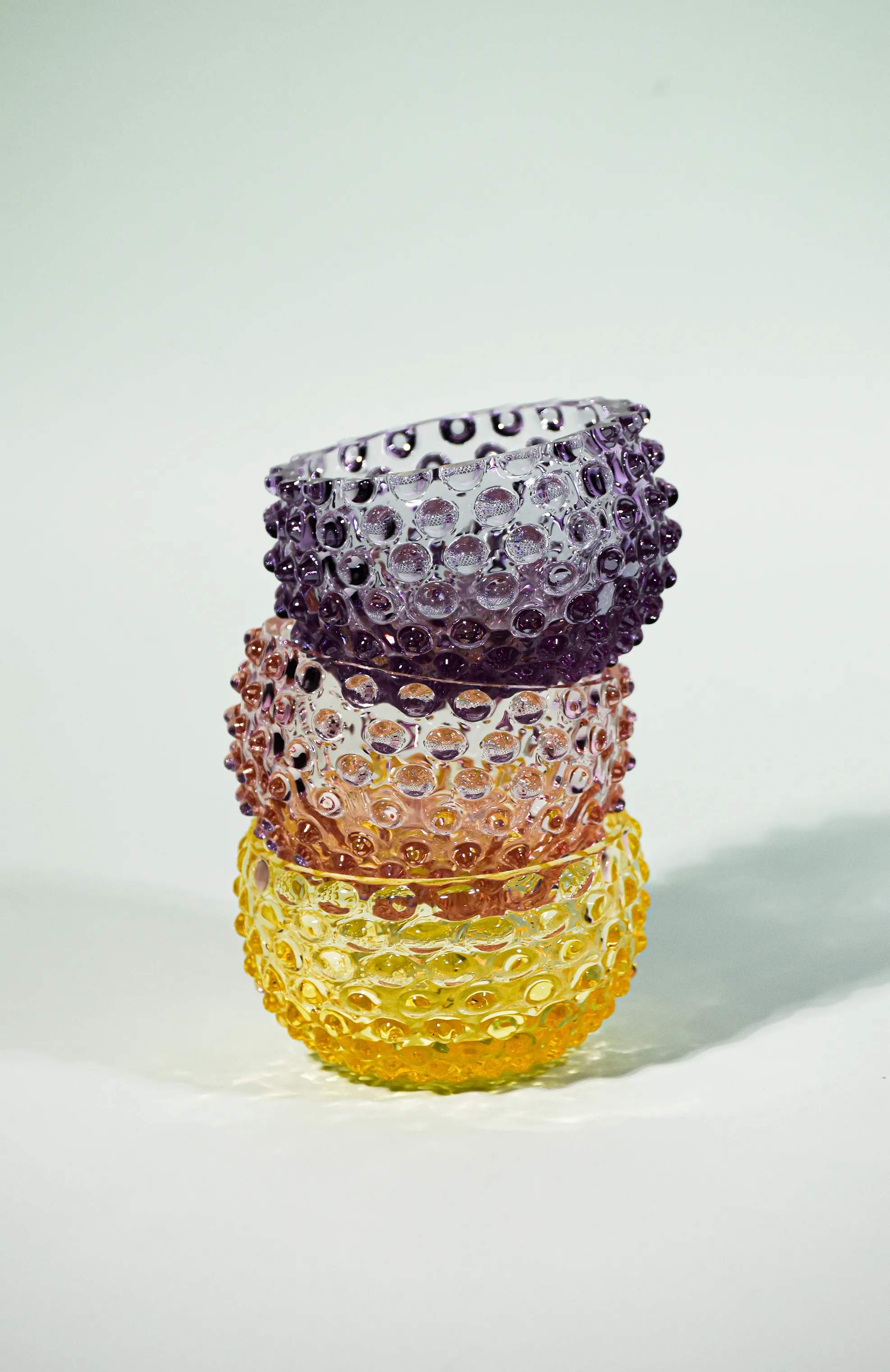 Anna von Lipa Skåle Hobnail Tapasskål i Rosa, 2