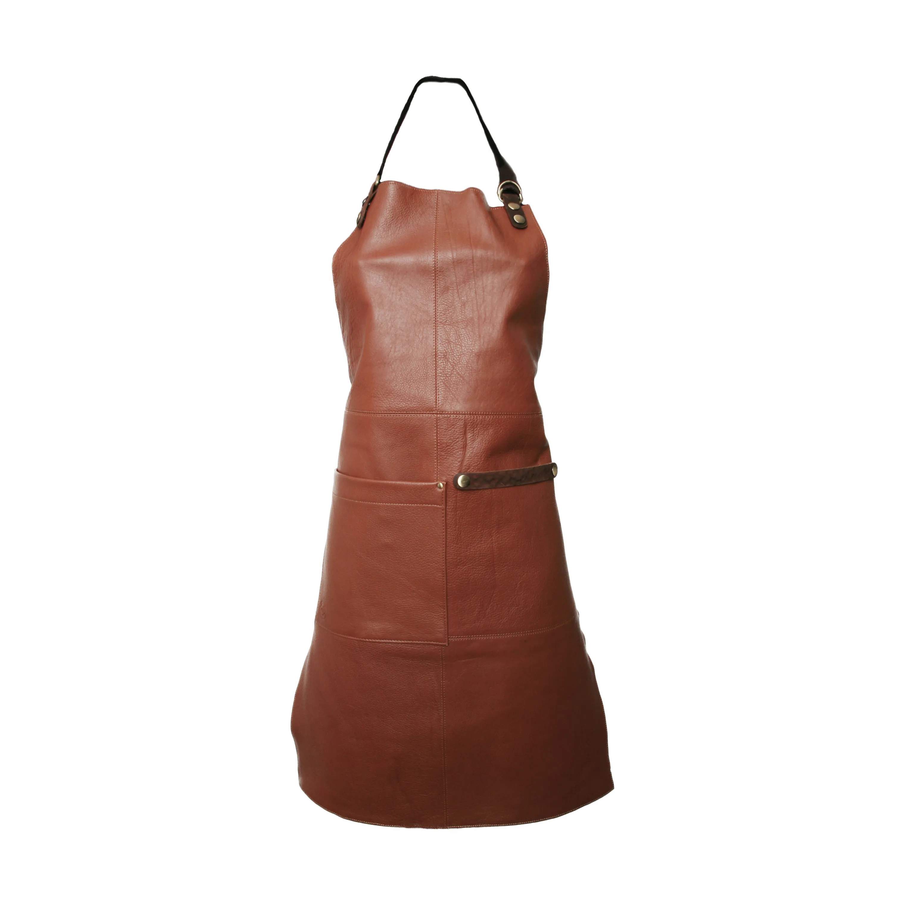 Copenhagen Gourmet Forklæde, cognac, large