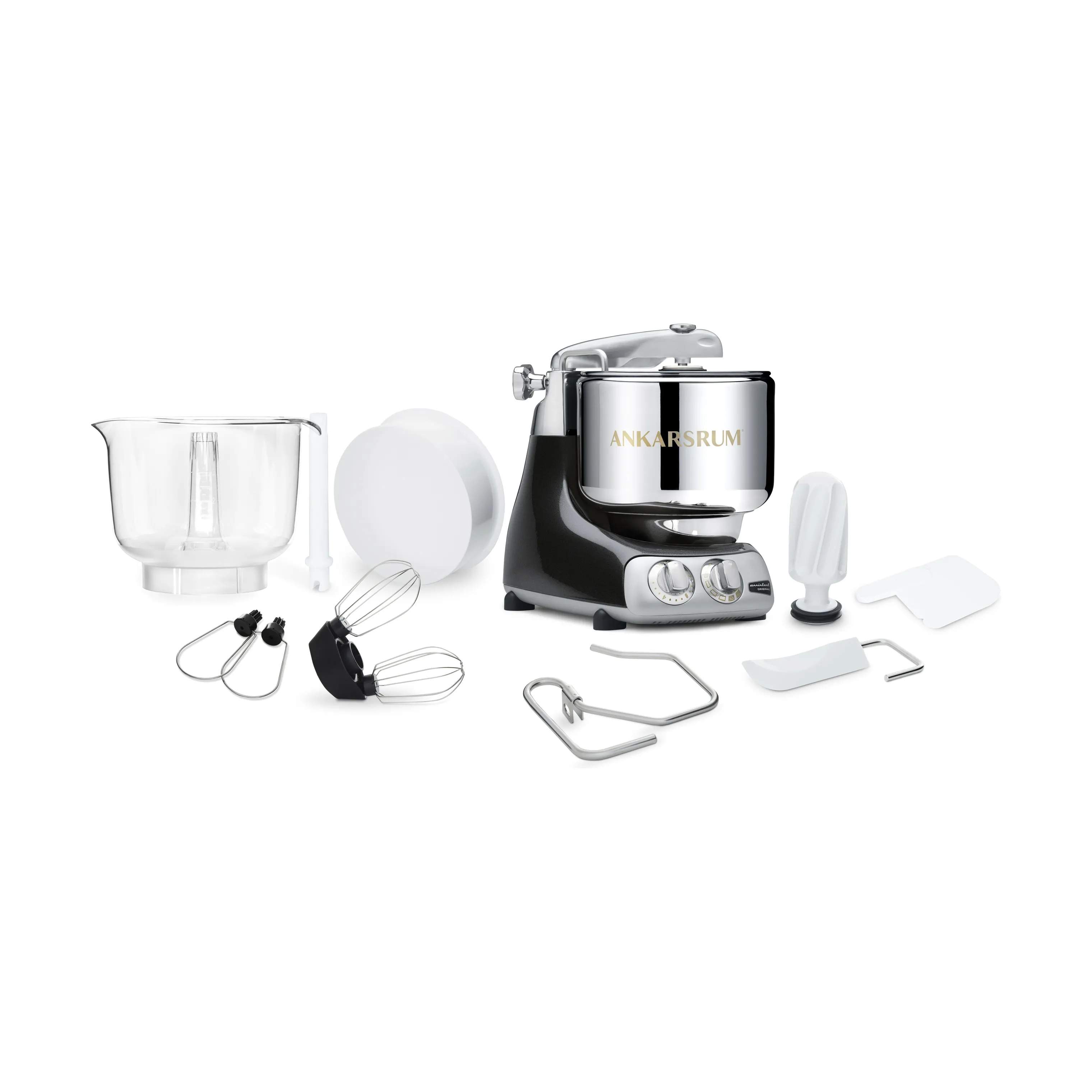 Ankarsrum Assistent Original Røremaskiner Røremaskine AKM 6230BD i Højglans sort, 3