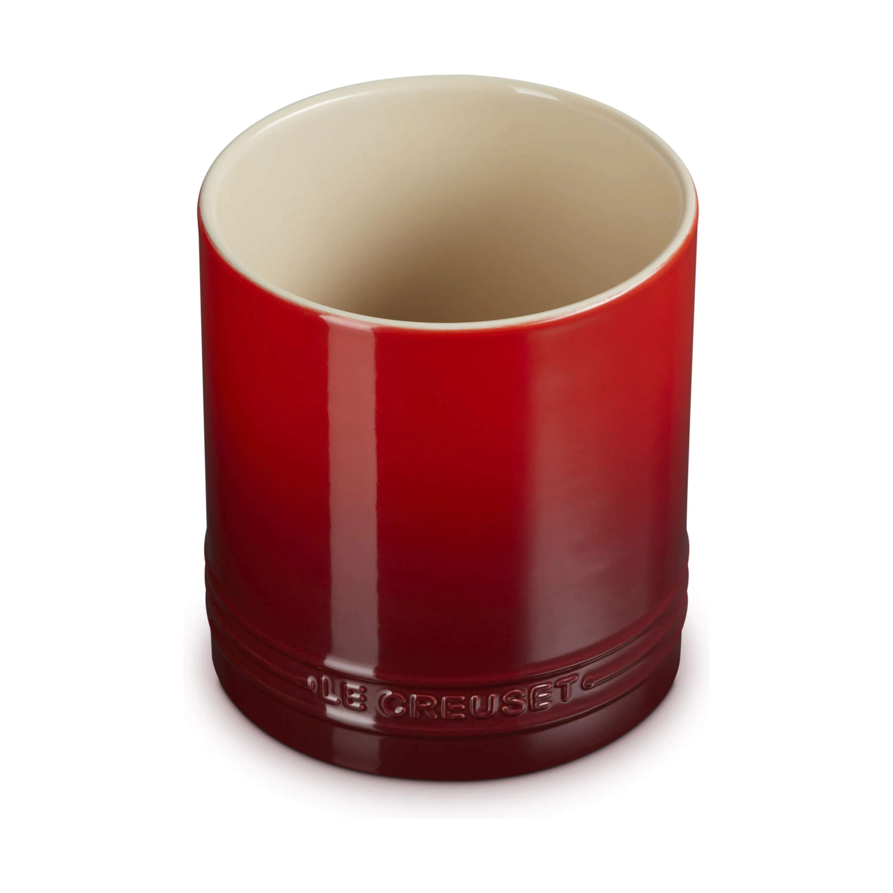 Le Creuset Krukker til køkkenredskaber Signature Redskabskrukke i Cerise, 5
