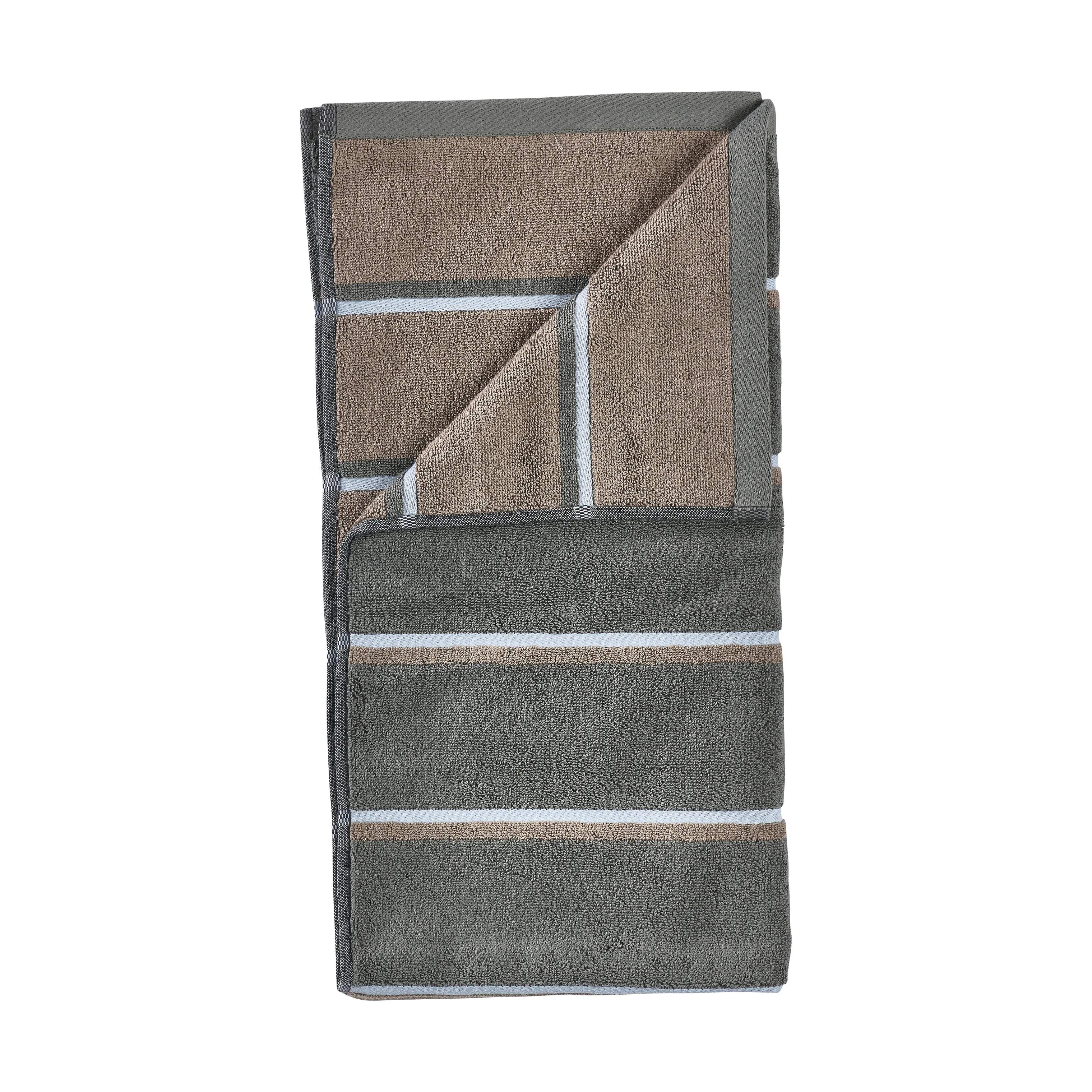 Zone Håndklæder Sauna Håndklæde i Grøn/blå, B50 x L100 cm, 1