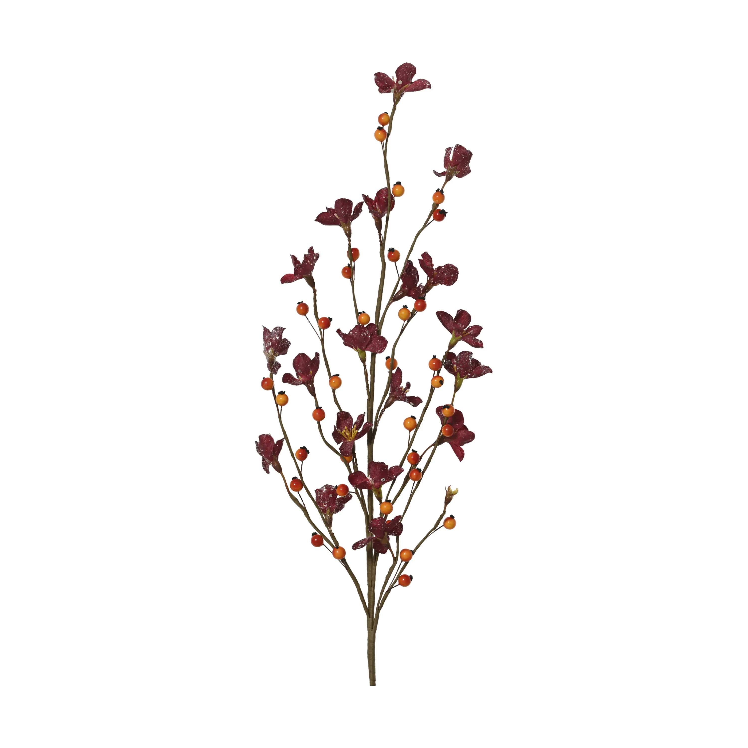 Casa Christmas Kunstige planter Kunstig Gren i bordeaux, 1