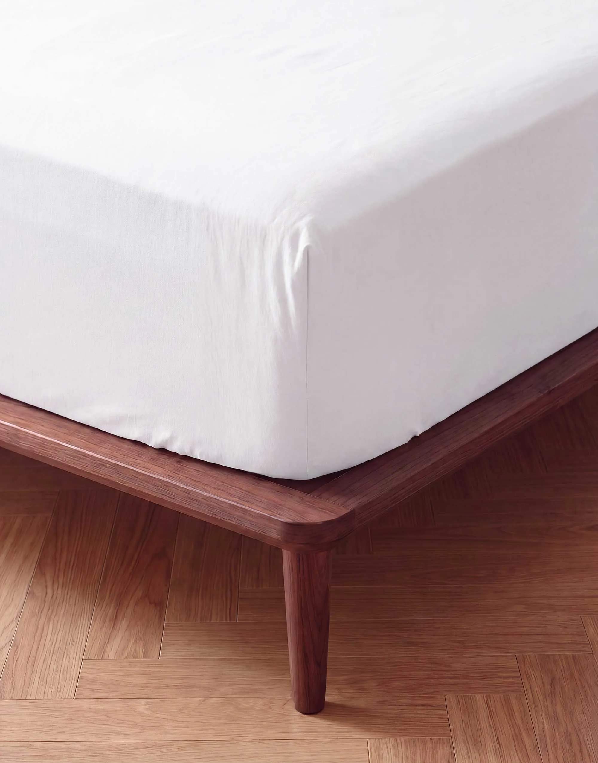 Essenza Lagner Fine Organic Jersey Boxlagen i White, B160 x L220 cm, 4