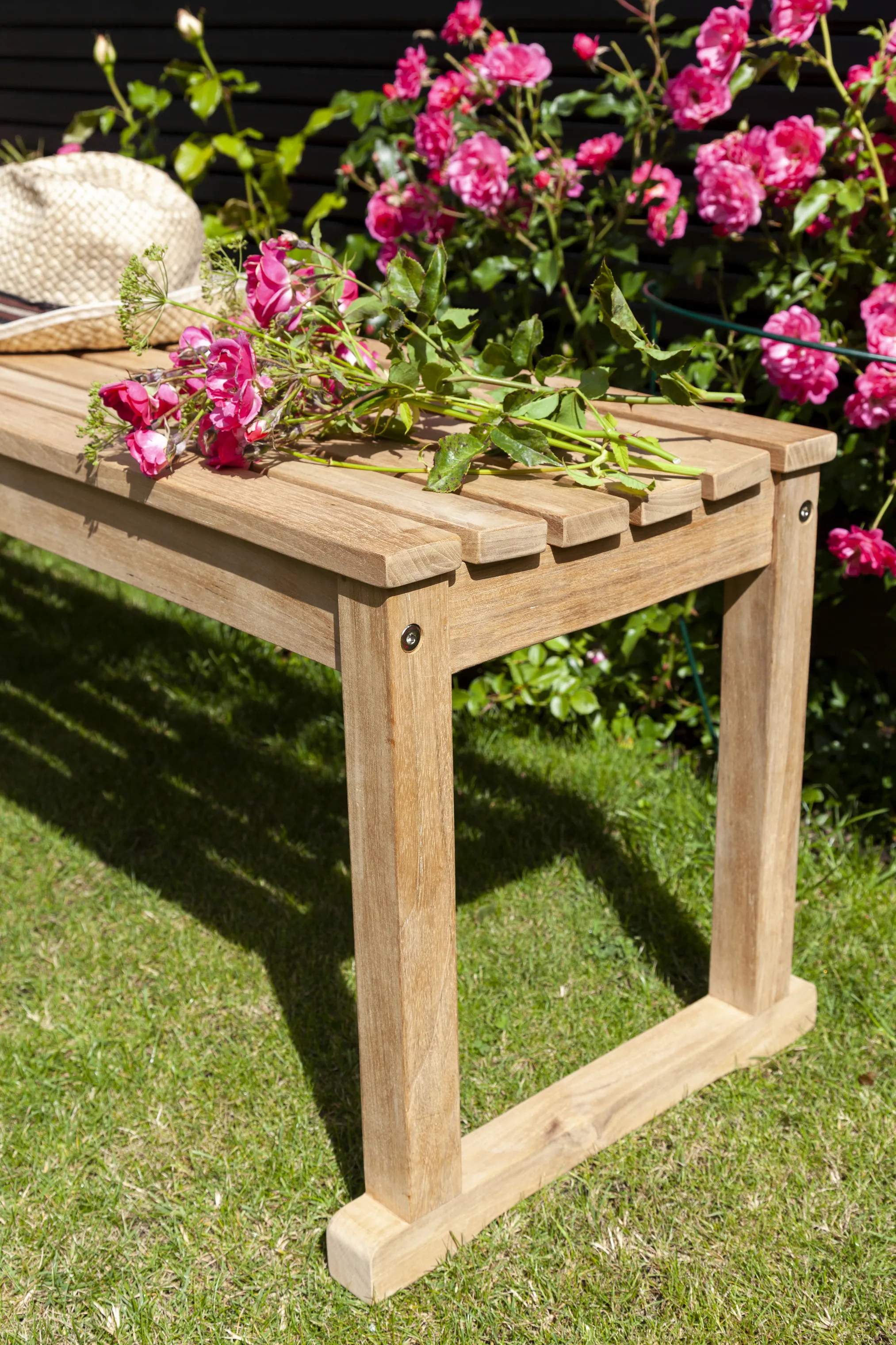 cinas Havebænke Indoor/Outdoor Vega Bænk i Træ, 120 cm, 2