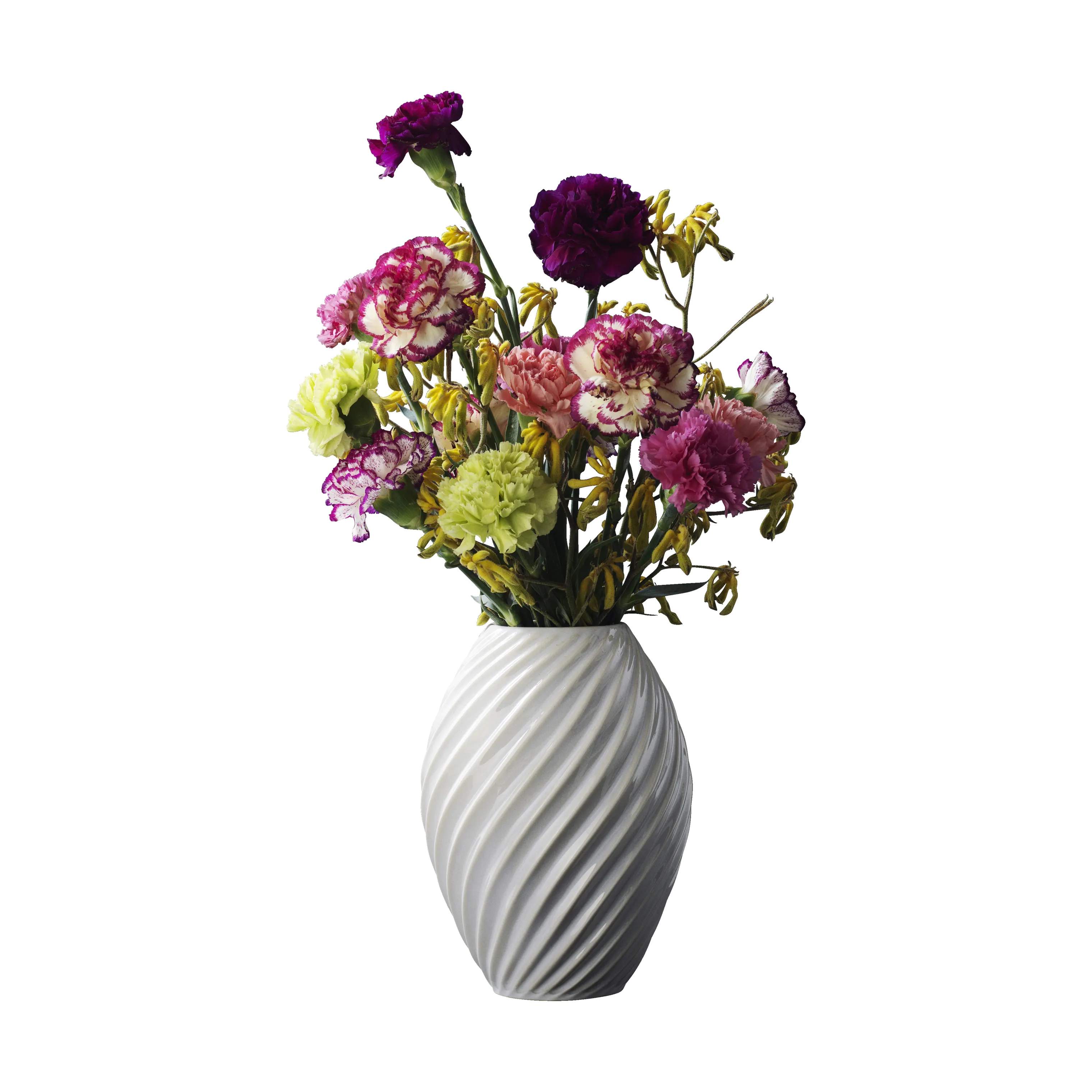 Morsø Vaser River Vase i Hvid, 26 cm, 4