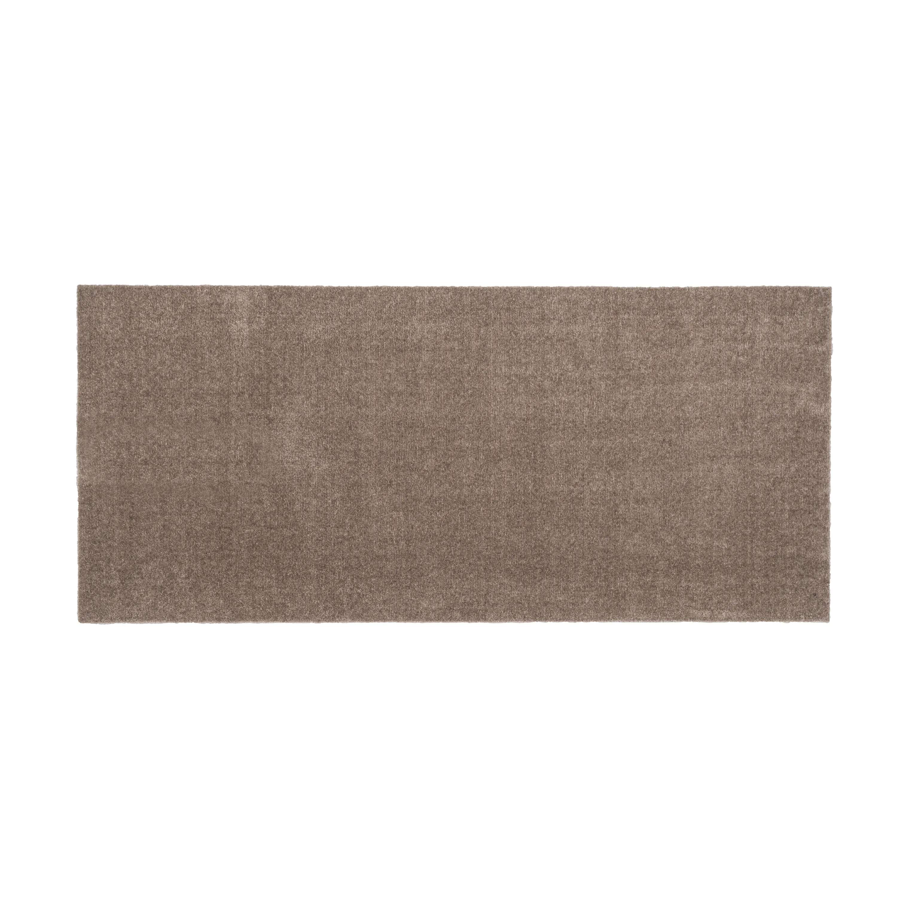 Tica Copenhagen Dørmåtter Uni Color Gulvmåtte i Sand, B67 x L150 cm, 1