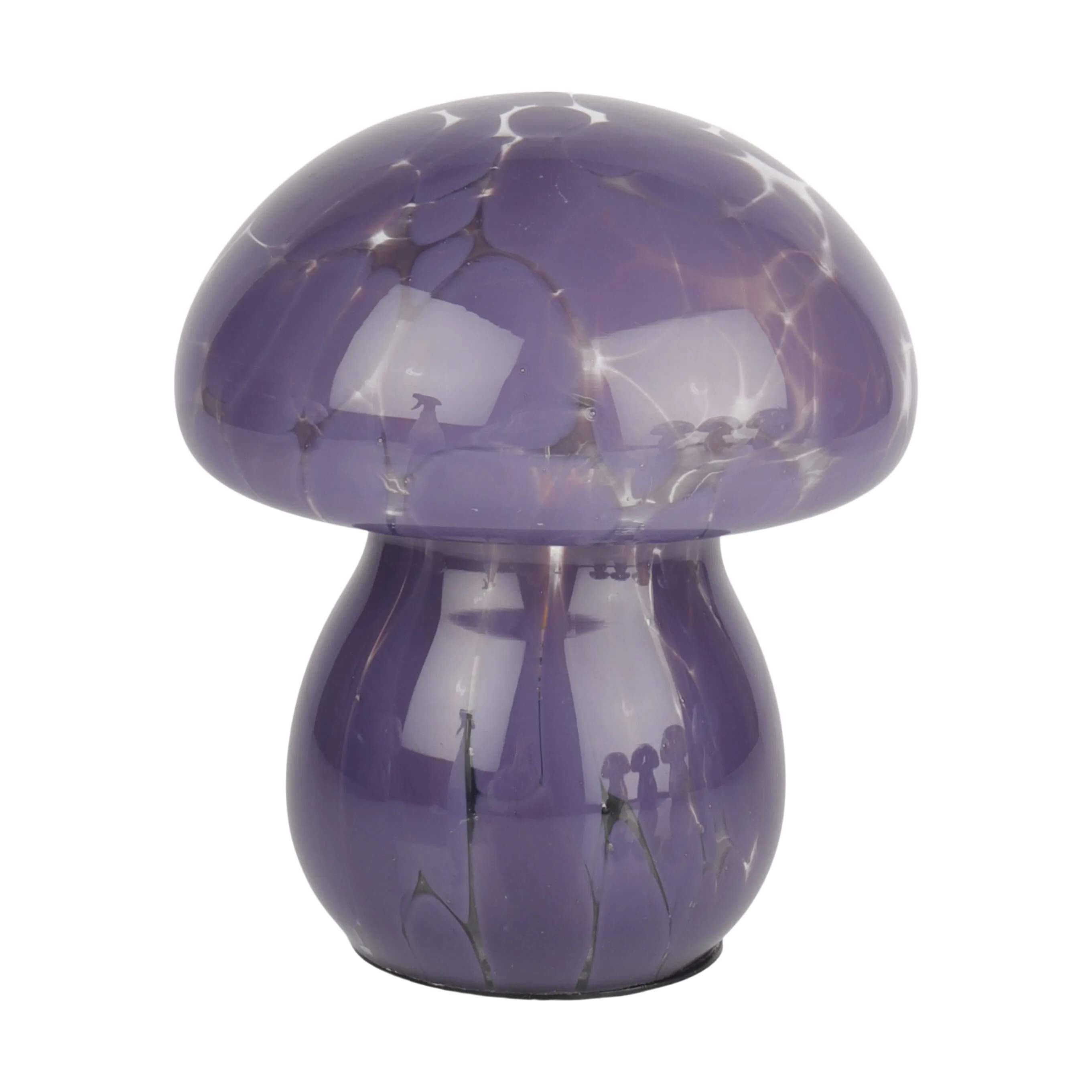 Confetti Mushroom Lampe, lilla, large