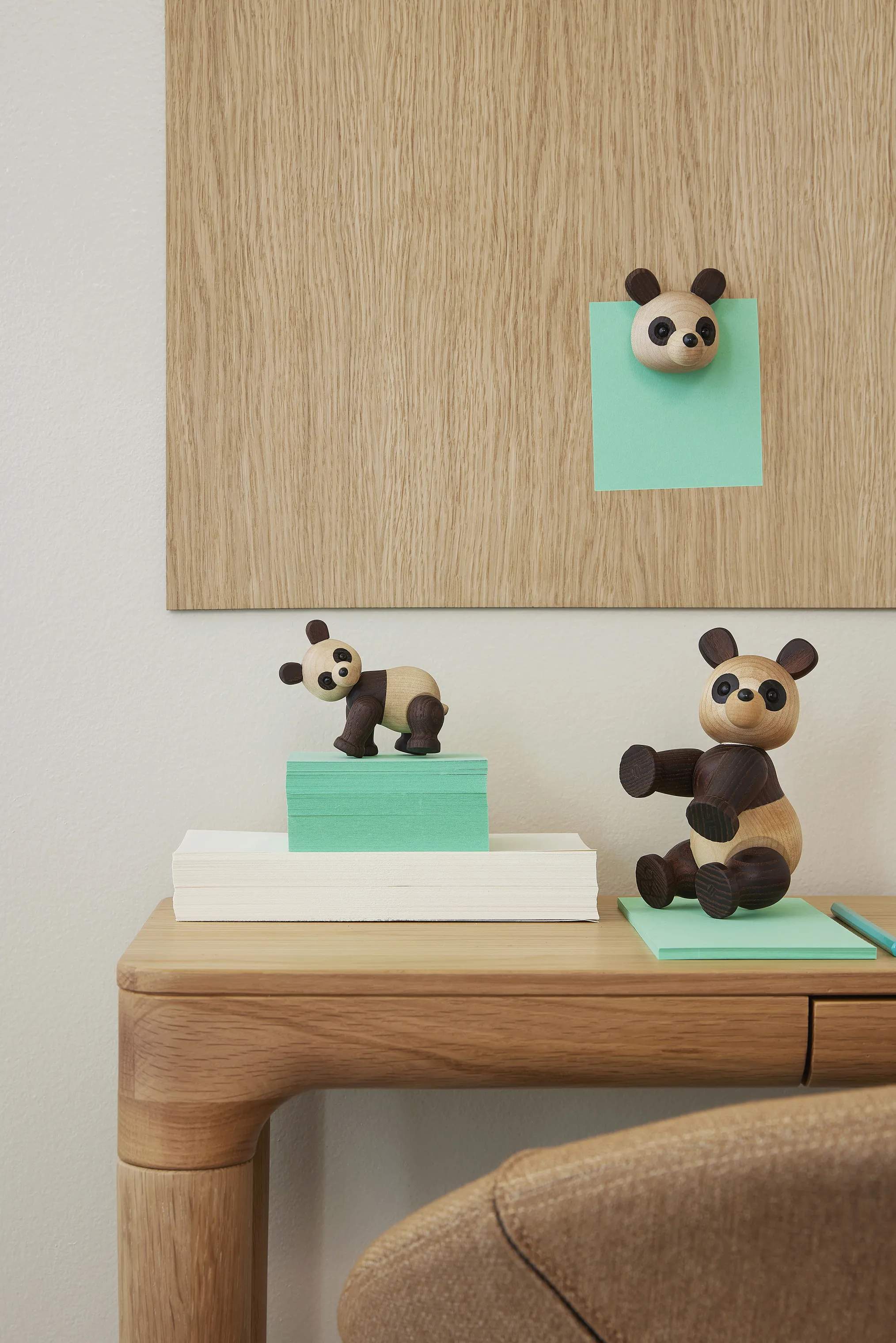 Spring Copenhagen Dyrefigurer Magnet Panda Polly i Natur, 2