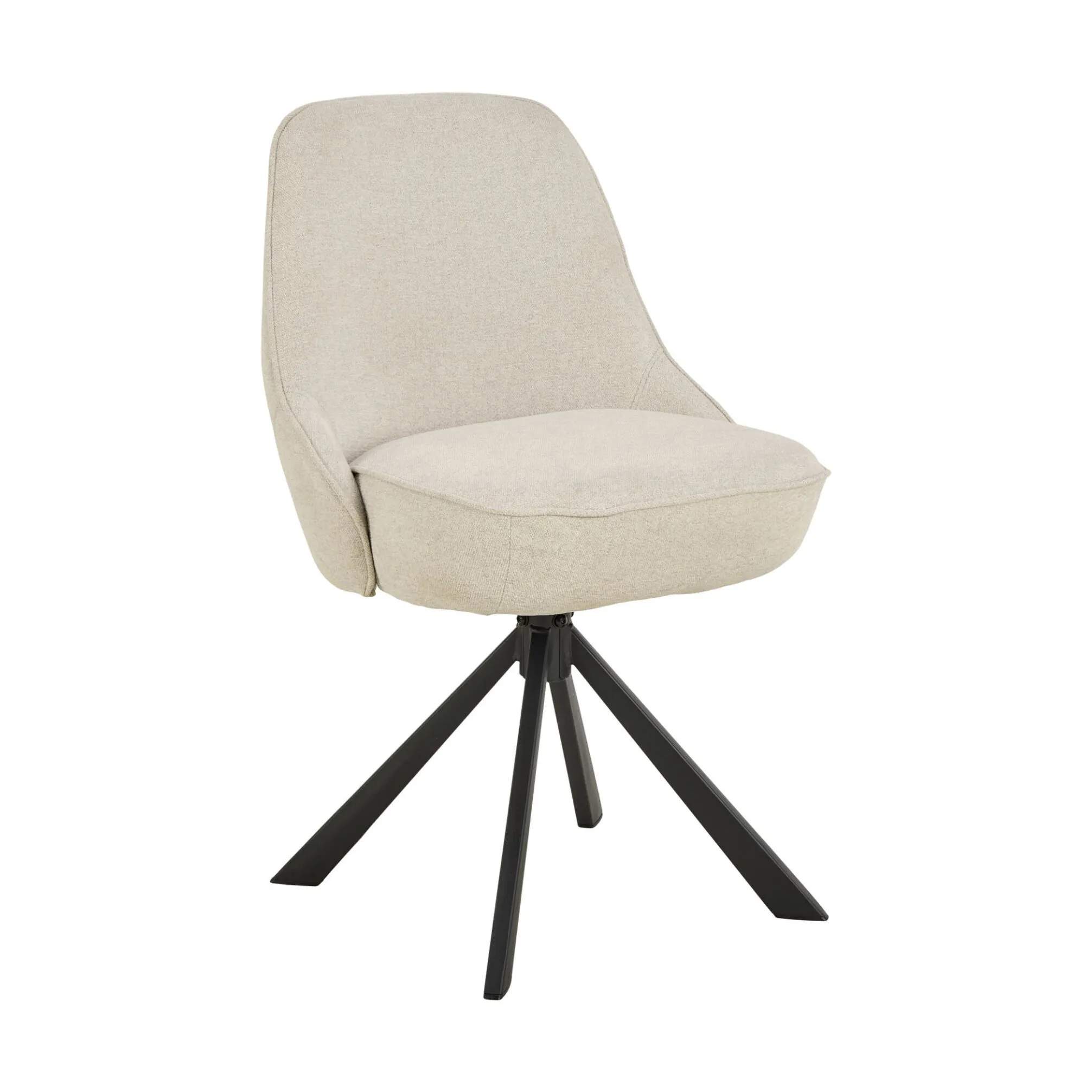 CASA Living Spisebordsstole Carlton Spisebordsstol - 2 stk. i Beige, 3