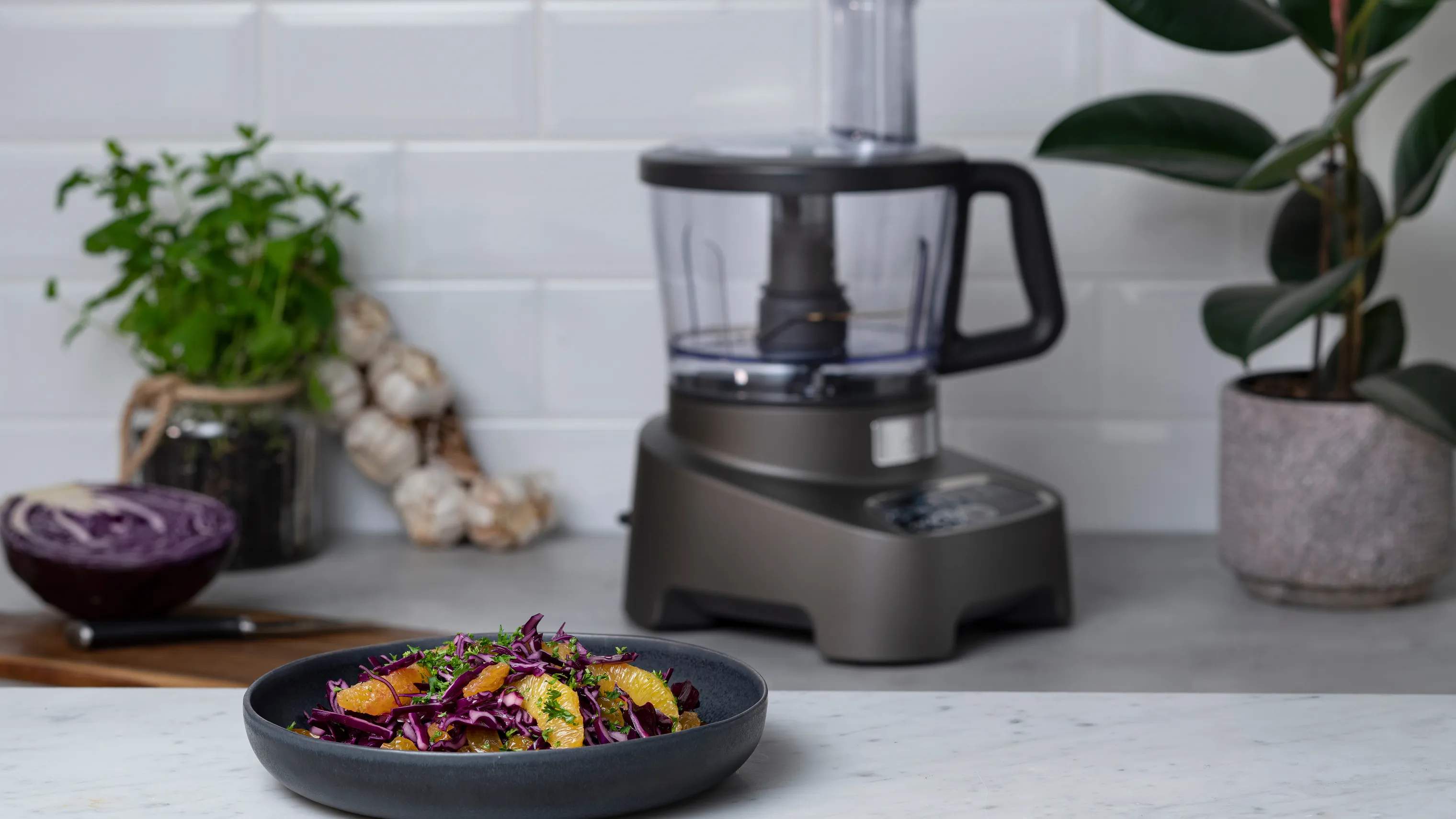 OBH Nordica Foodprocessorer Double Force Pro Digital Foodprocessor i Grå, 4