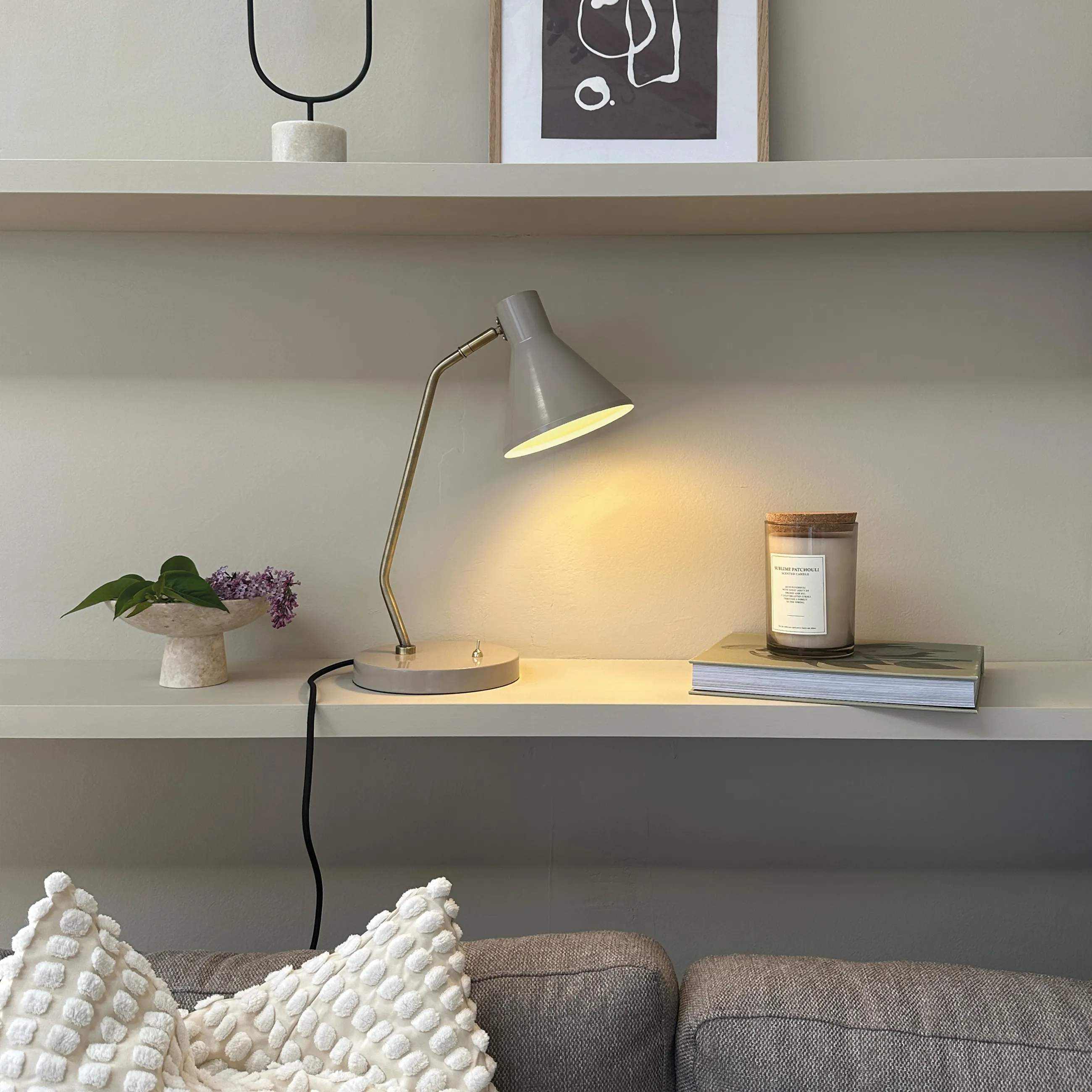 Dyberg Larsen Bordlamper Sleep Bordlampe i Brun, 3