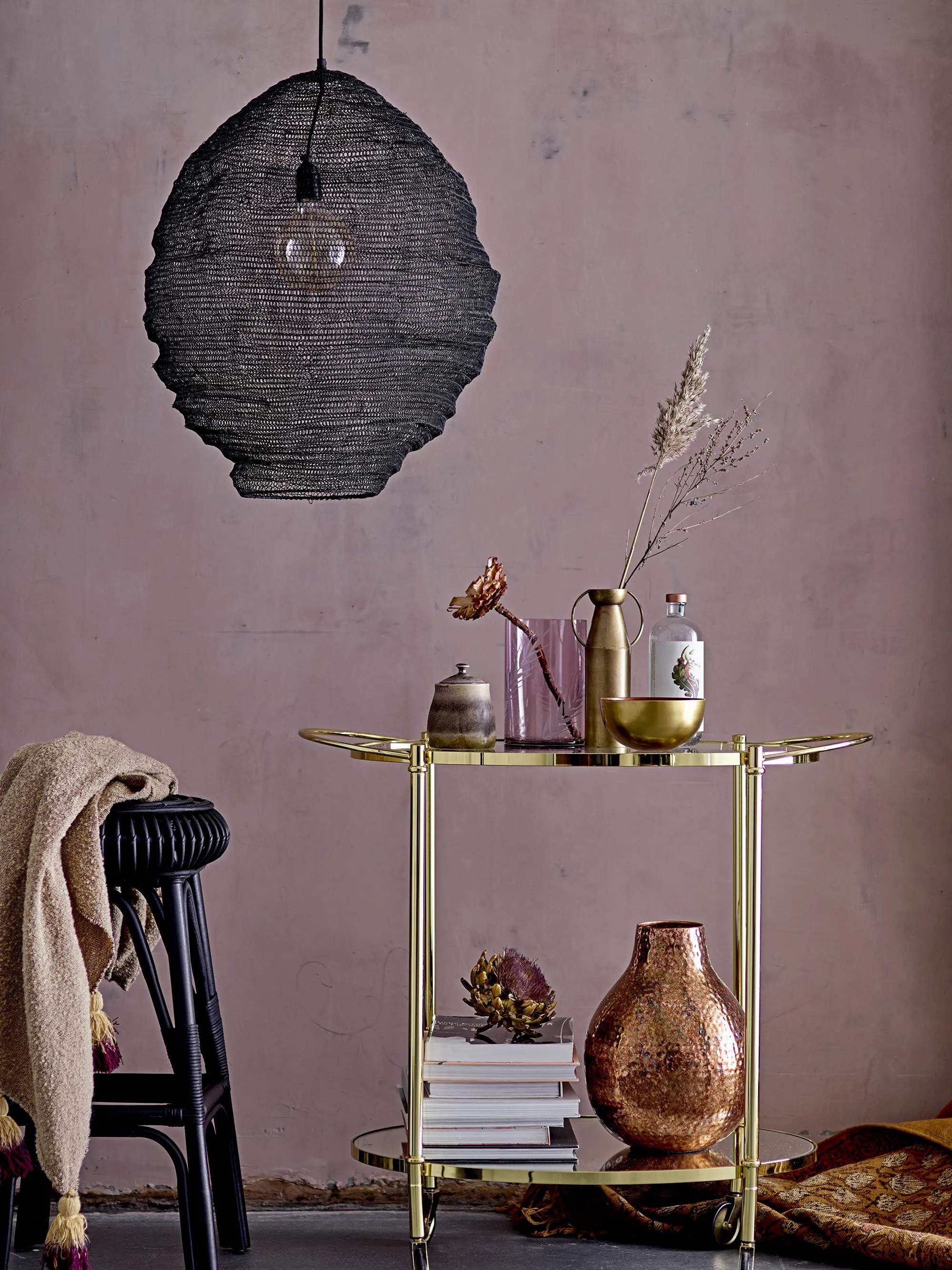Bloomingville Barborde Fine Barbord i Guld, 2