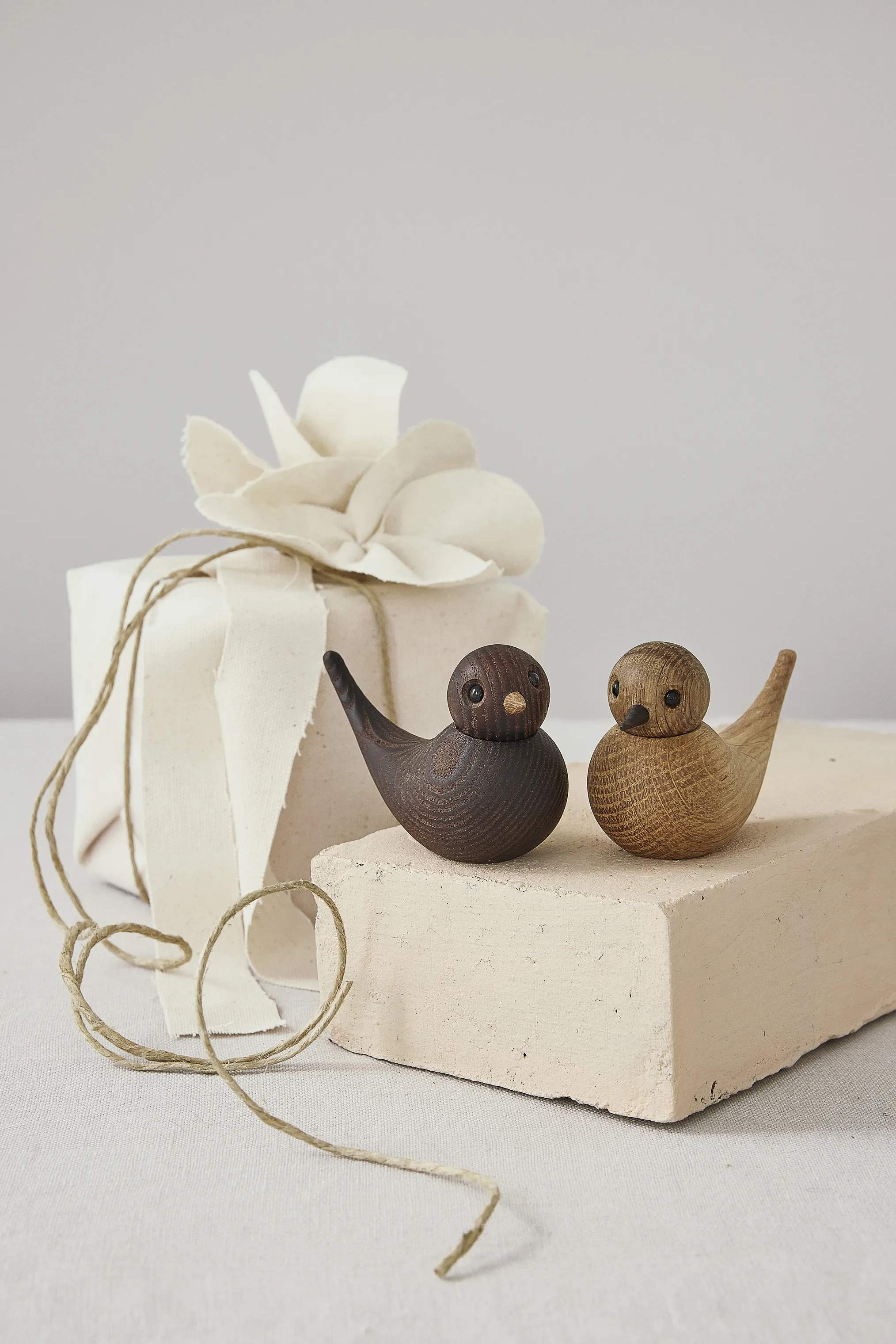 Spring Copenhagen Dyrefigurer Sweeties - Svaler i Naturel, 2