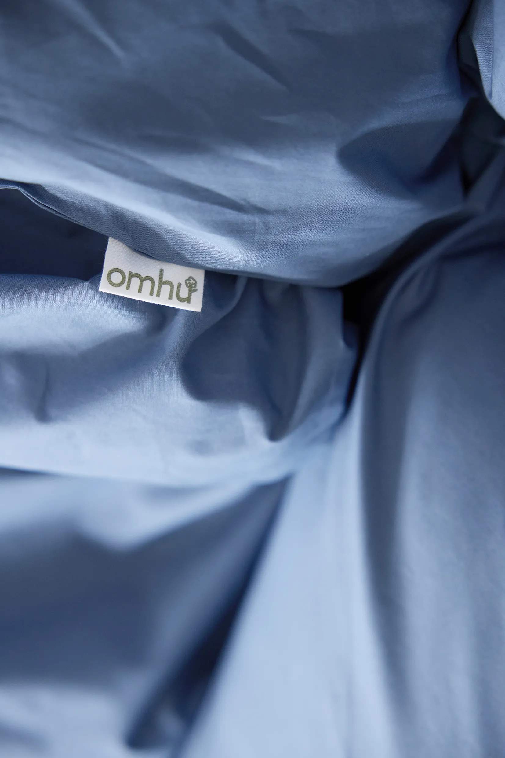 omhu Sengetøj Percale OMHU Percale Sengetøj i Ocean, B140 x L220 cm, 5