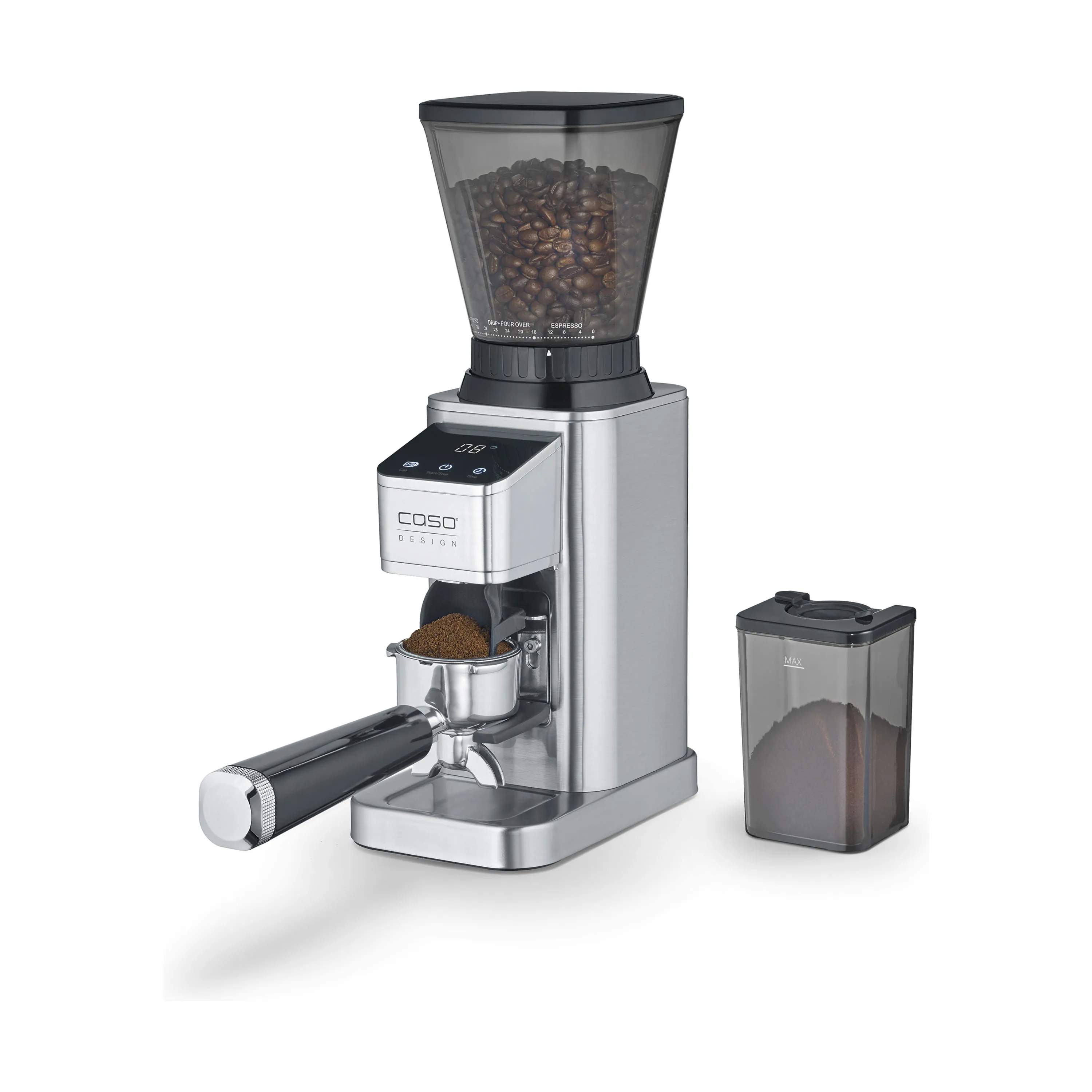 Caso Kaffekværne Baristachef Inox Kaffekværn CS1834 i Sølv, 4