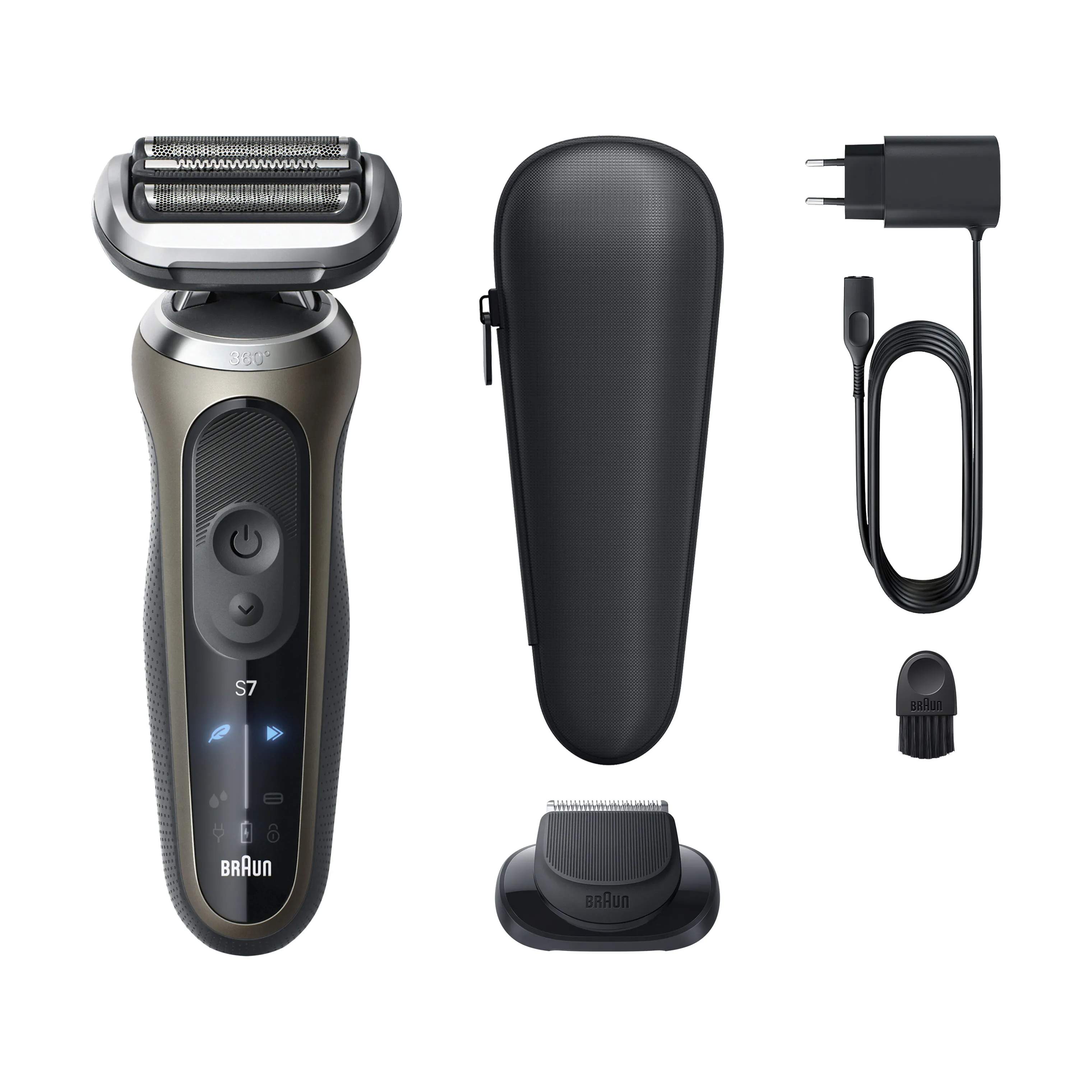 Braun Barbermaskiner Serie 7 Barbermaskine C1200S i Gold, 1