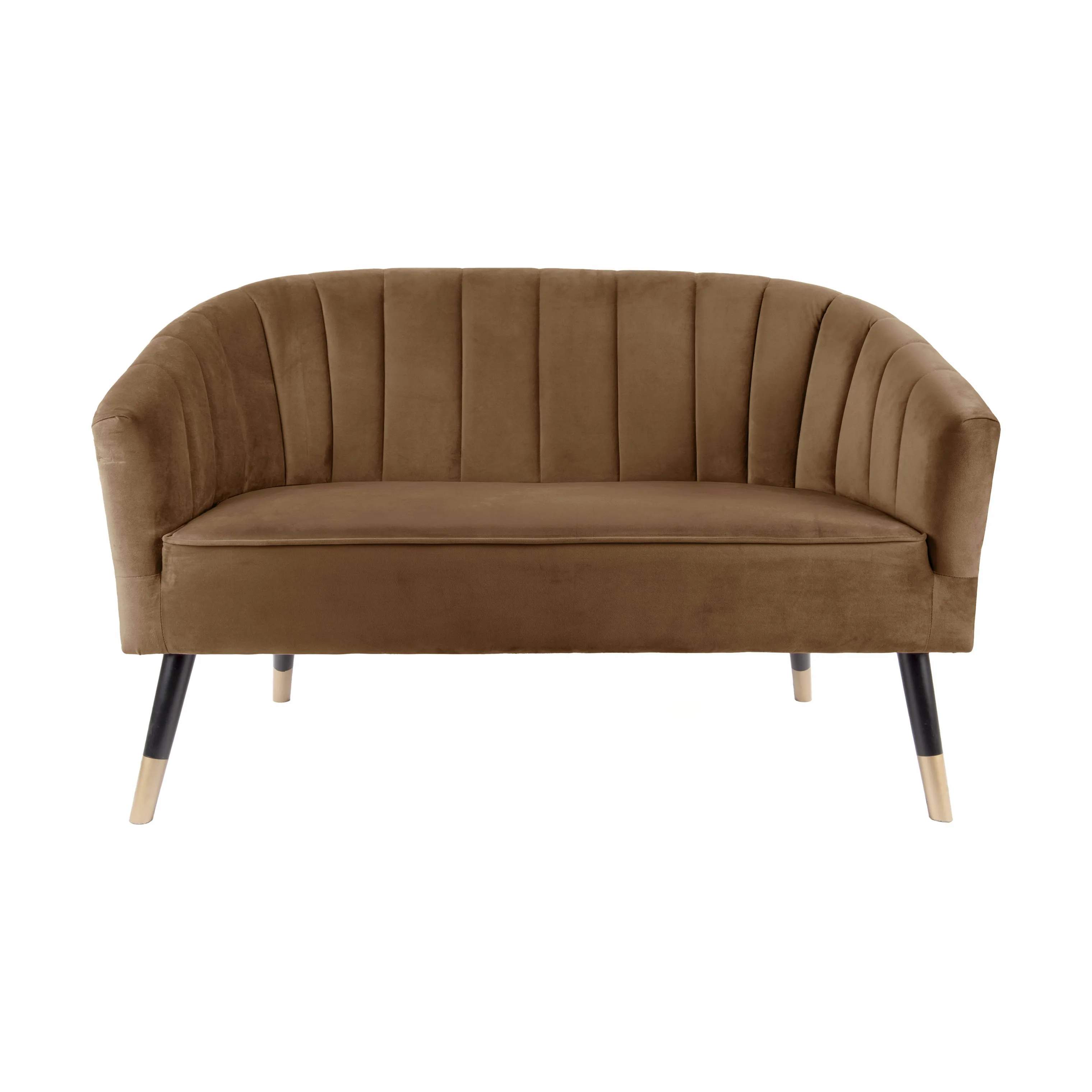 Royal Sofa, mørkebrun, large
