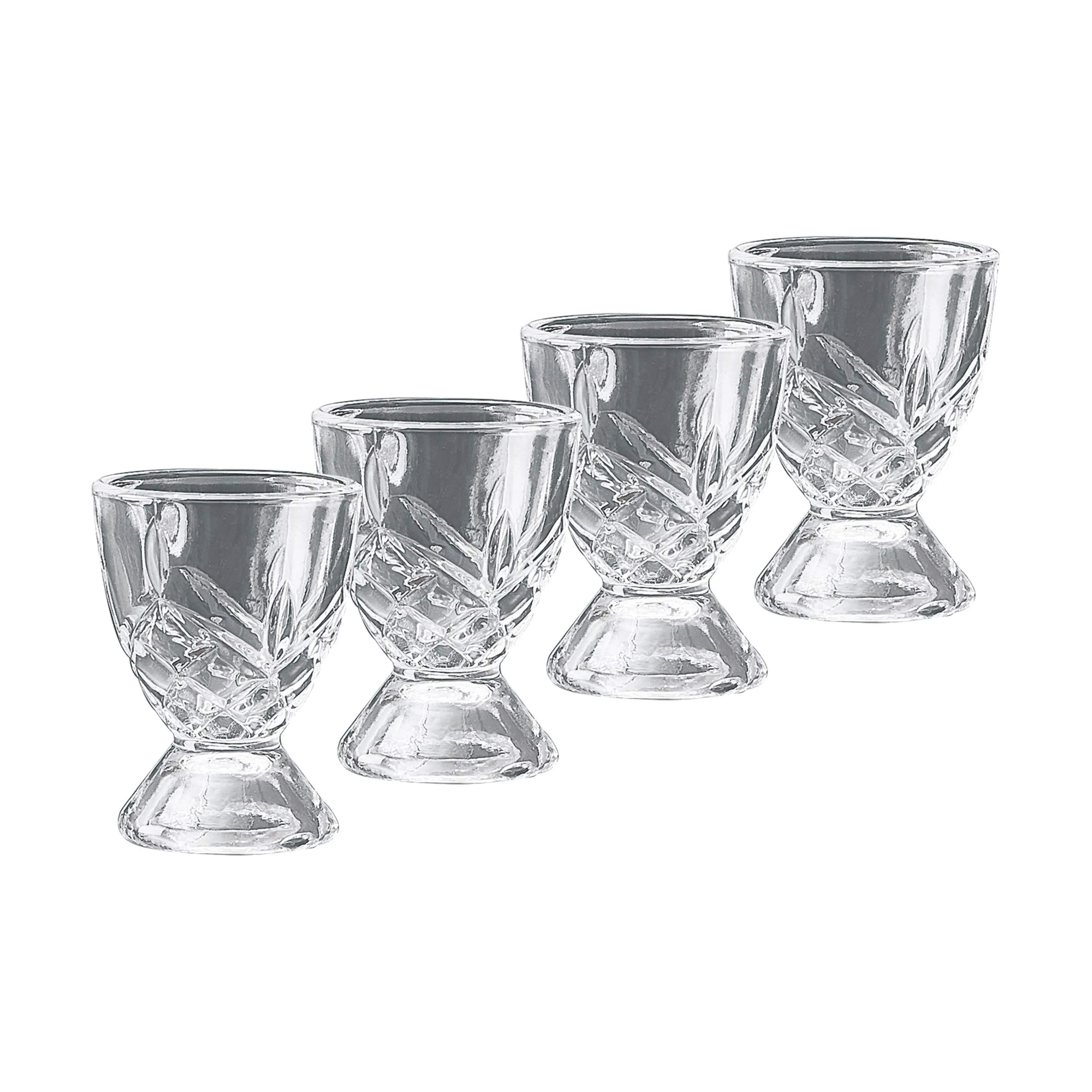 Harvey Æggebæger - 4 dele, glas, large