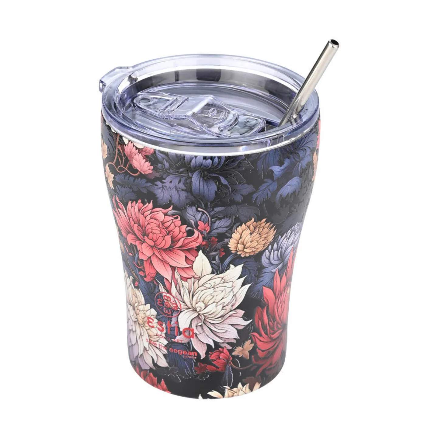 Estia Home To go kopper Save The Aegean Termokop i Midnight Blossom, 1