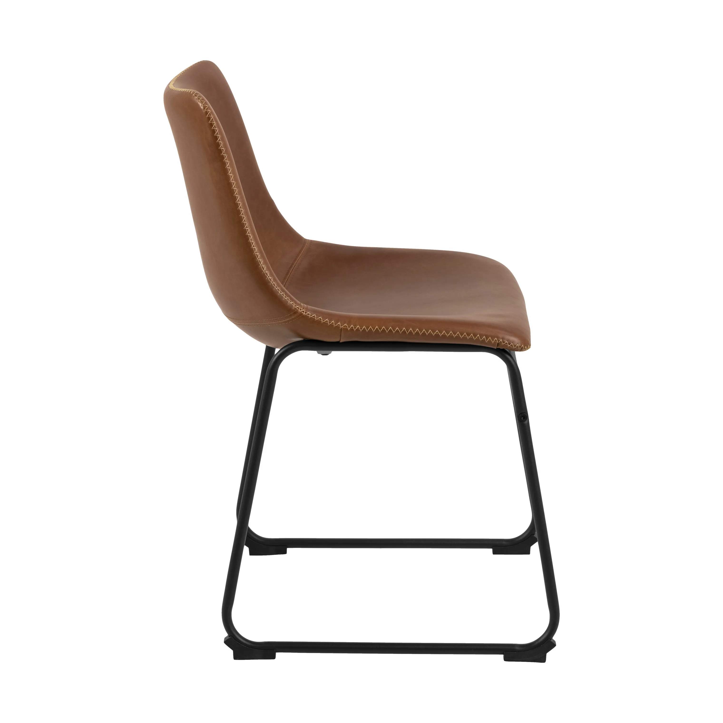 CASA Living Spisebordsstole Oregon Spisebordsstol - 2 stk. i cognac, 5