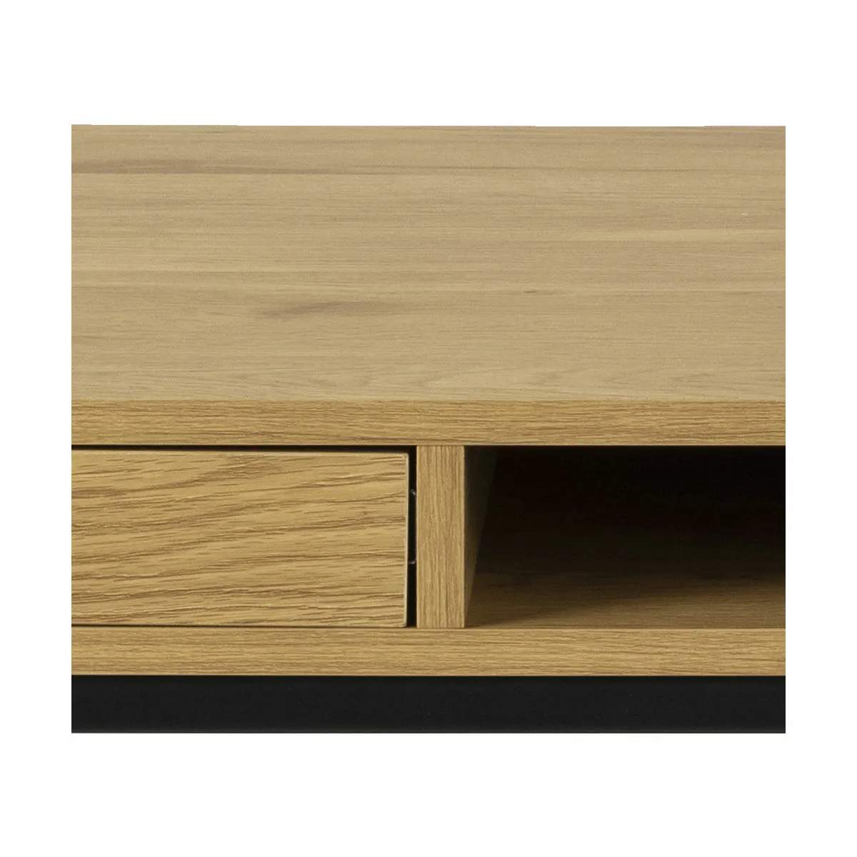 CASA Living Skriveborde Seaford Skrivebord i natur/sort, 4