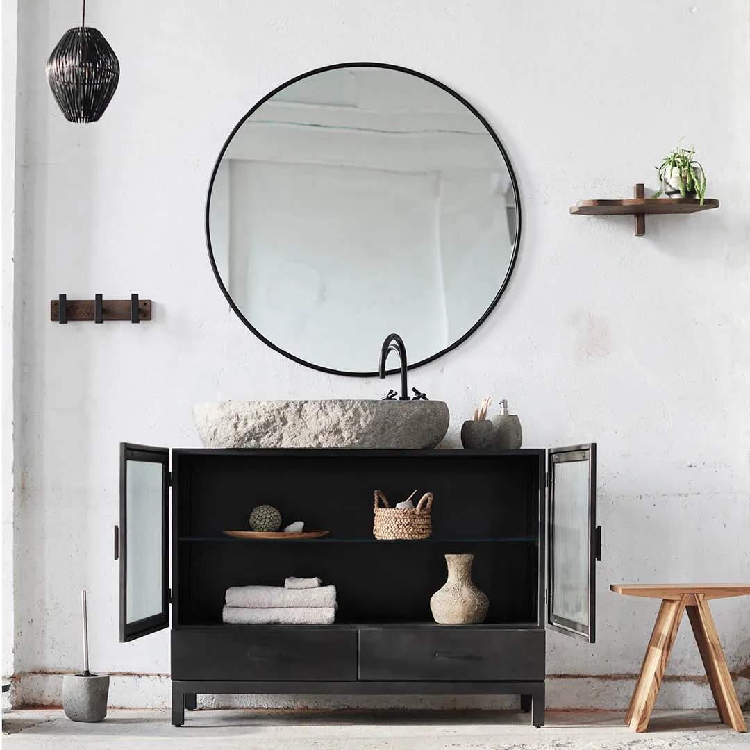 Muubs Spejle Copenhagen Spejl i Sort, 110 cm, 2
