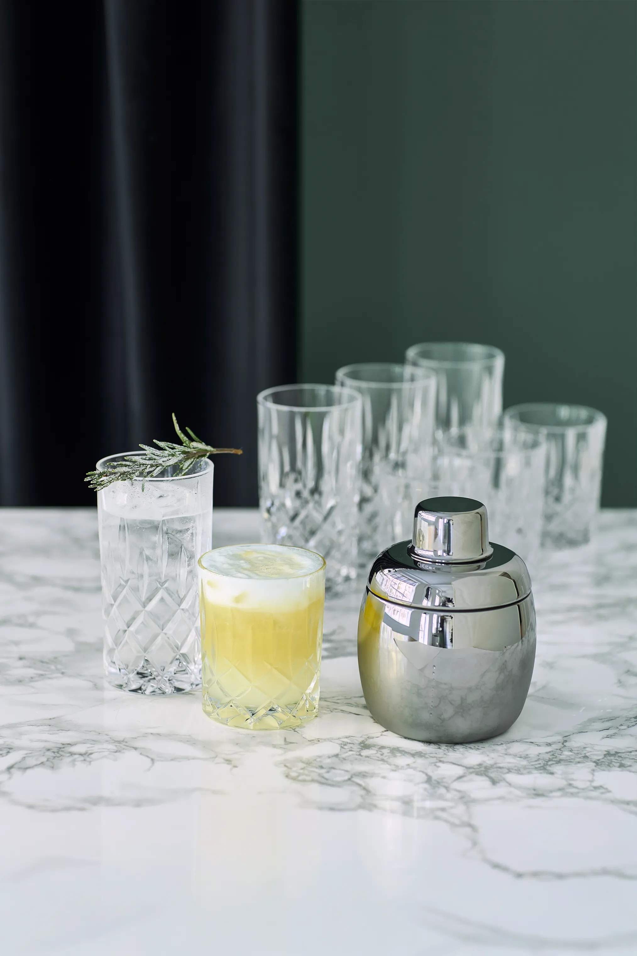 Nachtmann Cocktailglas Noblesse Glassæt - 8 stk. i Klar, 3