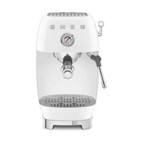 Smeg Espressomaskiner 50's style Espressomaskine i Hvid, 1