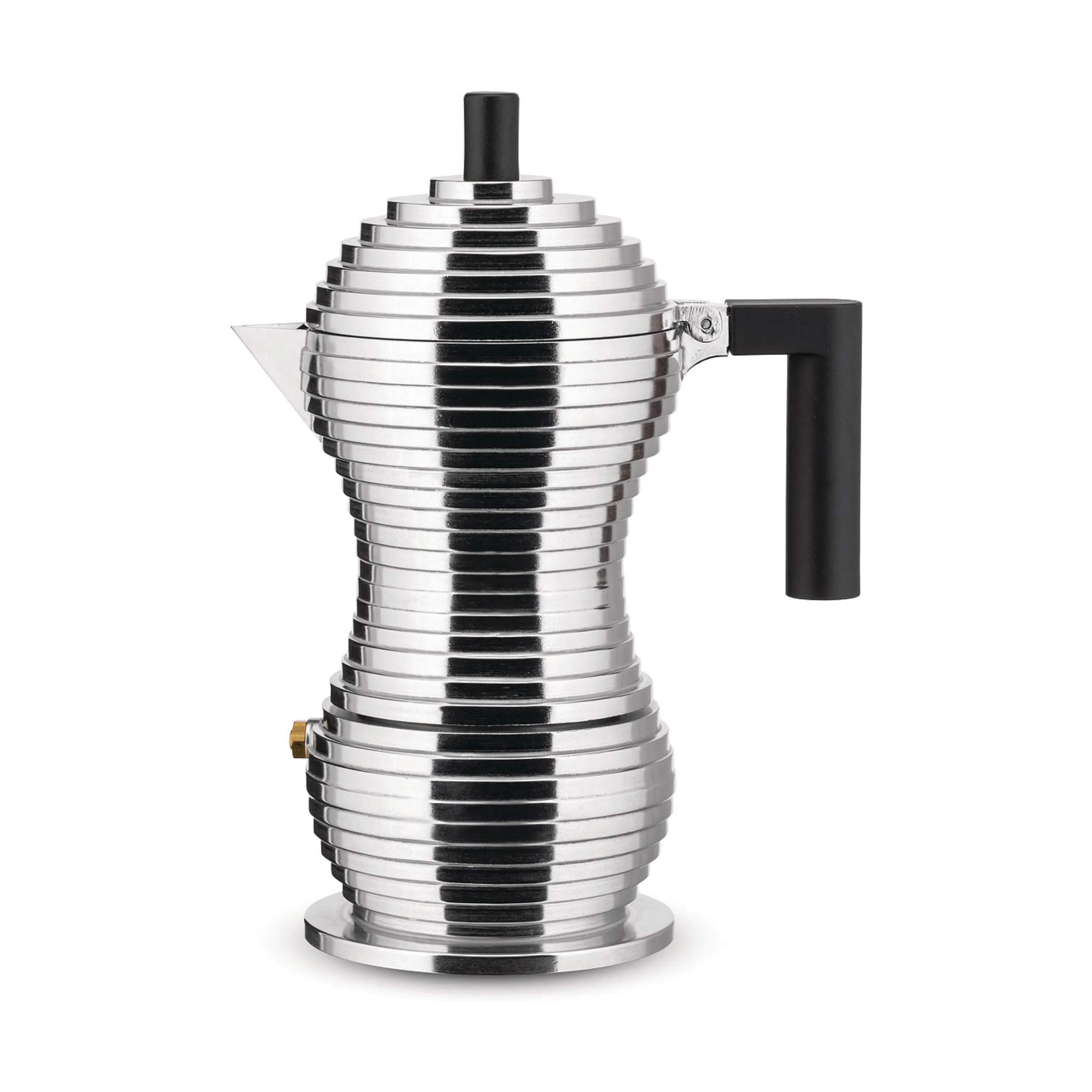 Alessi Espressokander Pulcina Espressokande i Stål/sort, 15 cl, 1