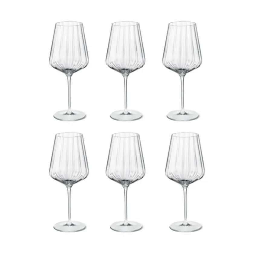 Georg Jensen hvidvinsglas Bernadotte Hvidvinsglas - 6 stk.