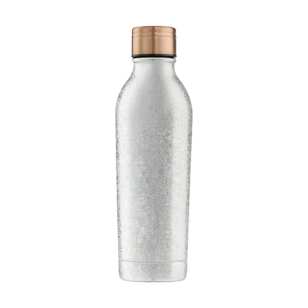 OneBottle Drikkeflaske, silver sparkle, large