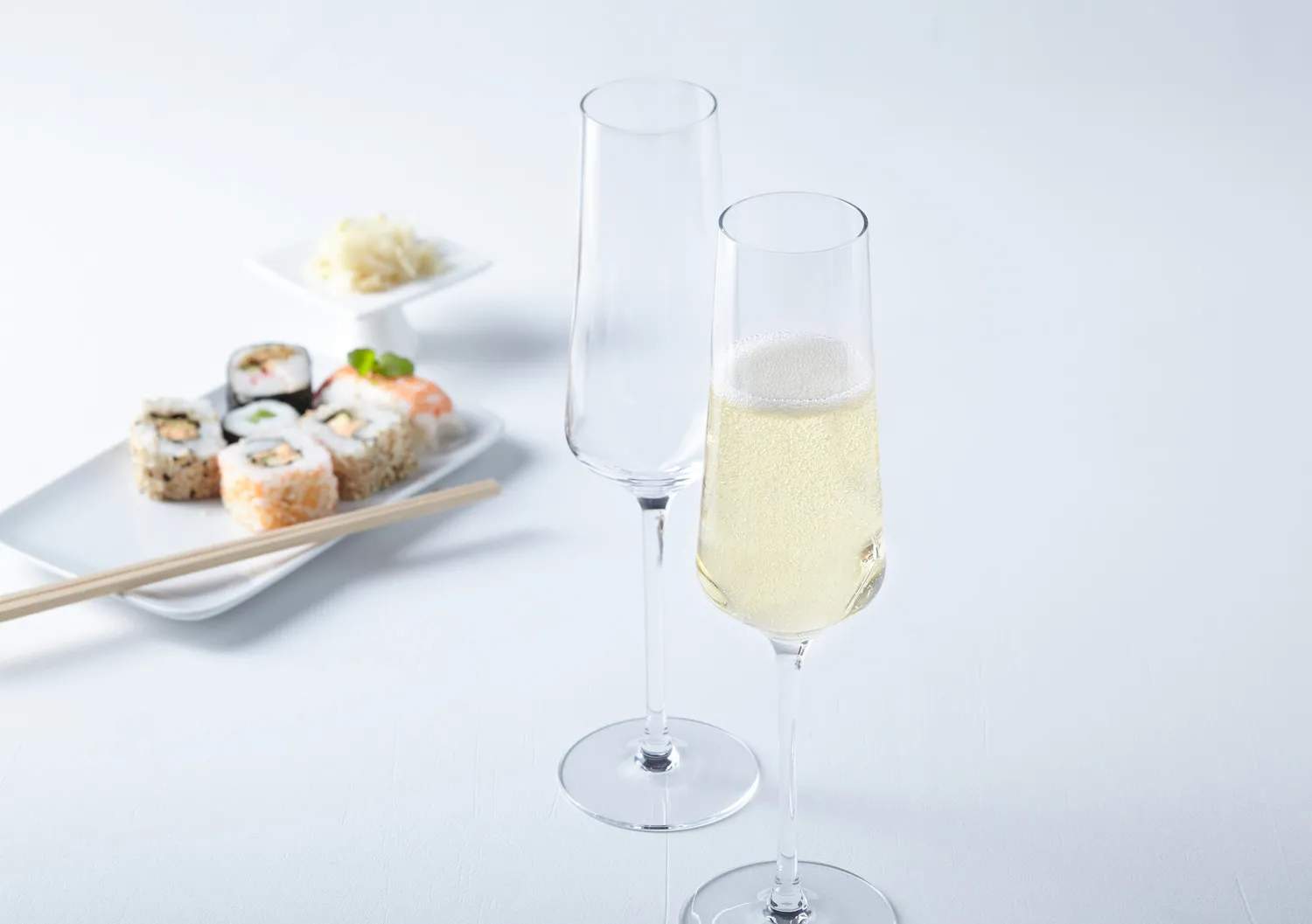 Leonardo Champagneglas Puccini Champagneglas - 6 stk. i Klar, 2