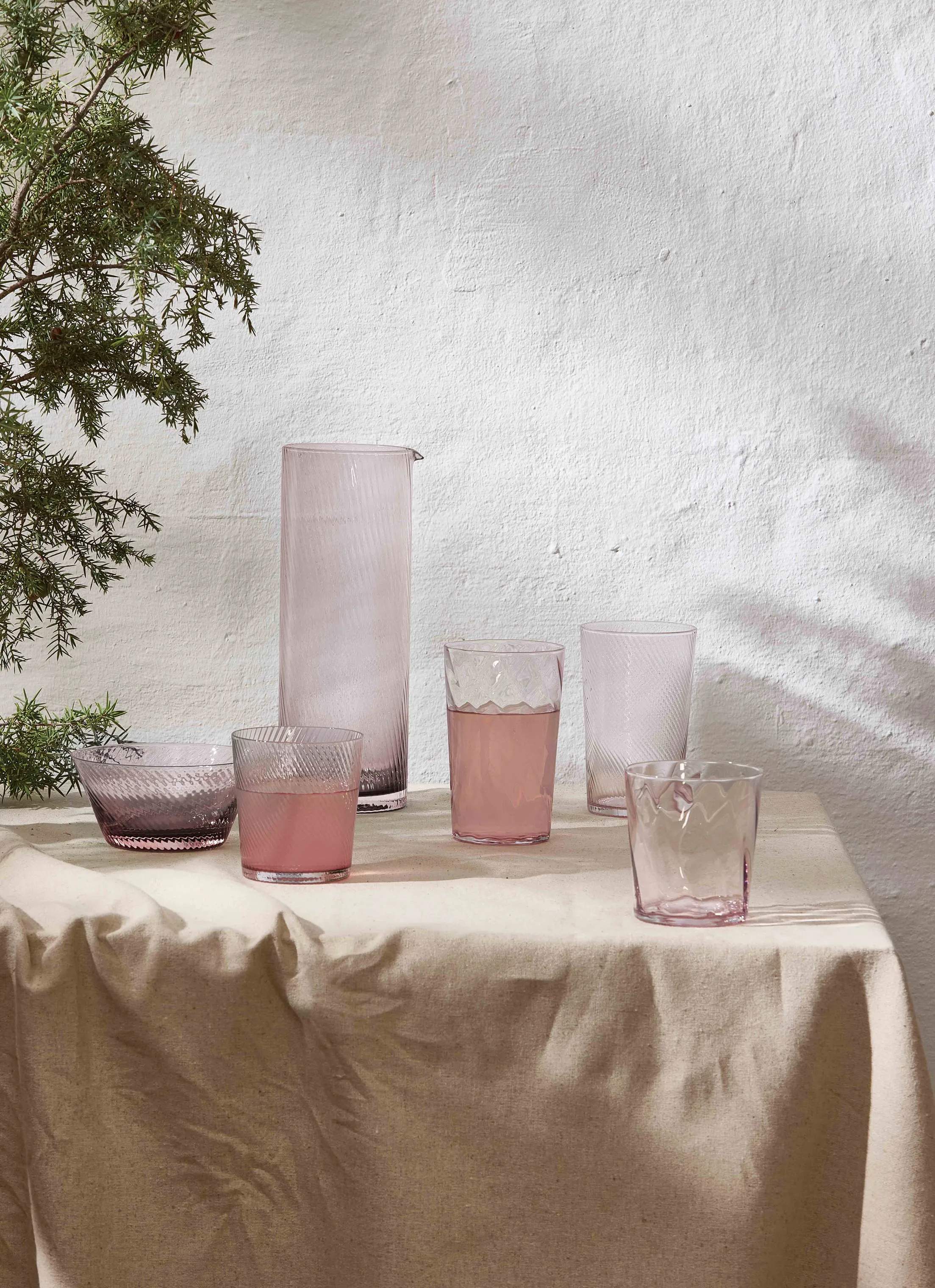 RAW by Aida Highball glas Unique Highball Glas i Pink, 2