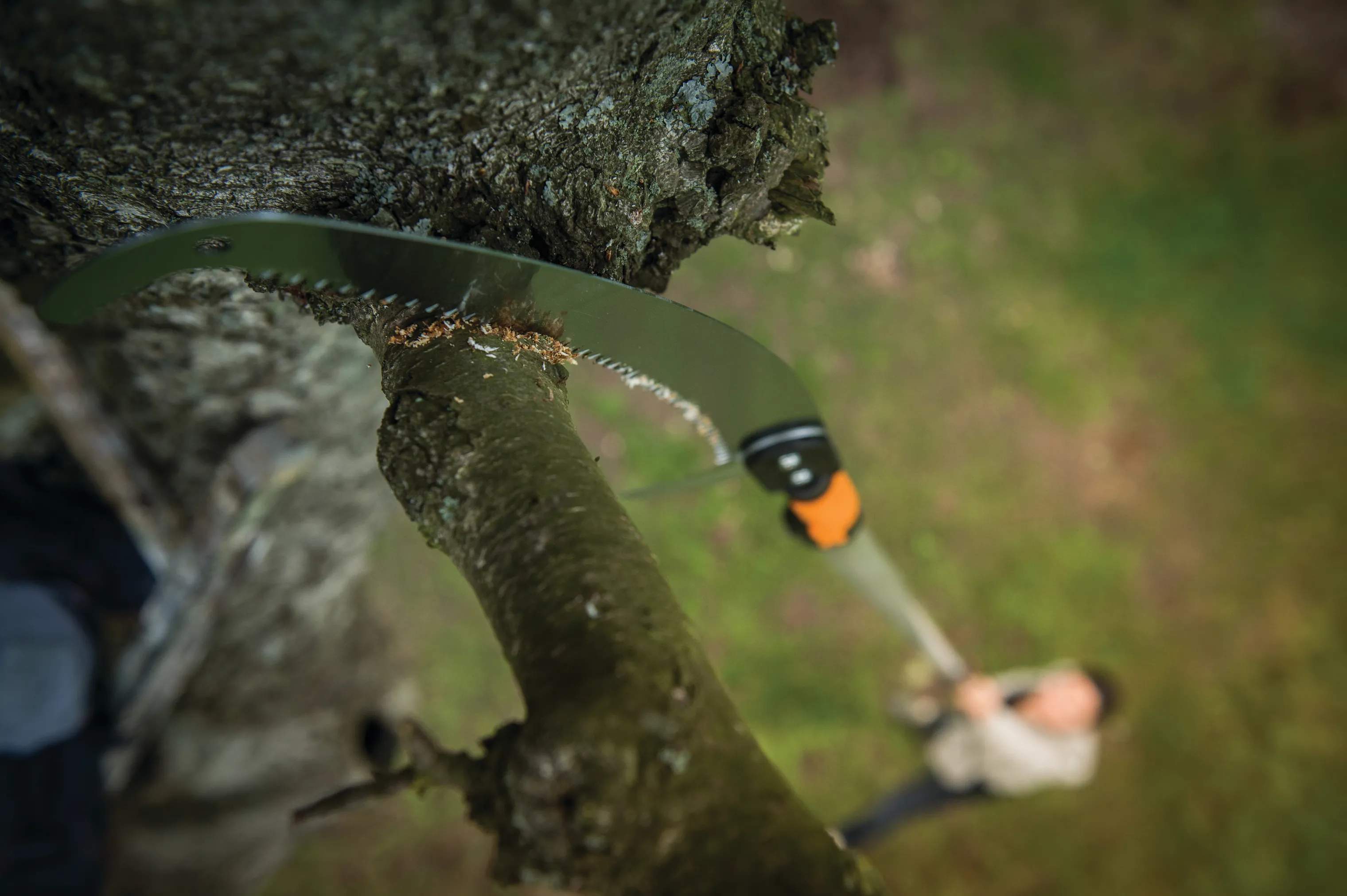 Fiskars Garden Haveredskaber QuikFit™ Beskæresav - Buet i Sort/Orange, 4