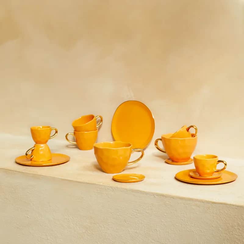 Urban Nature Culture Frokosttallerkener Good Morning Tallerken i Caramel, 3