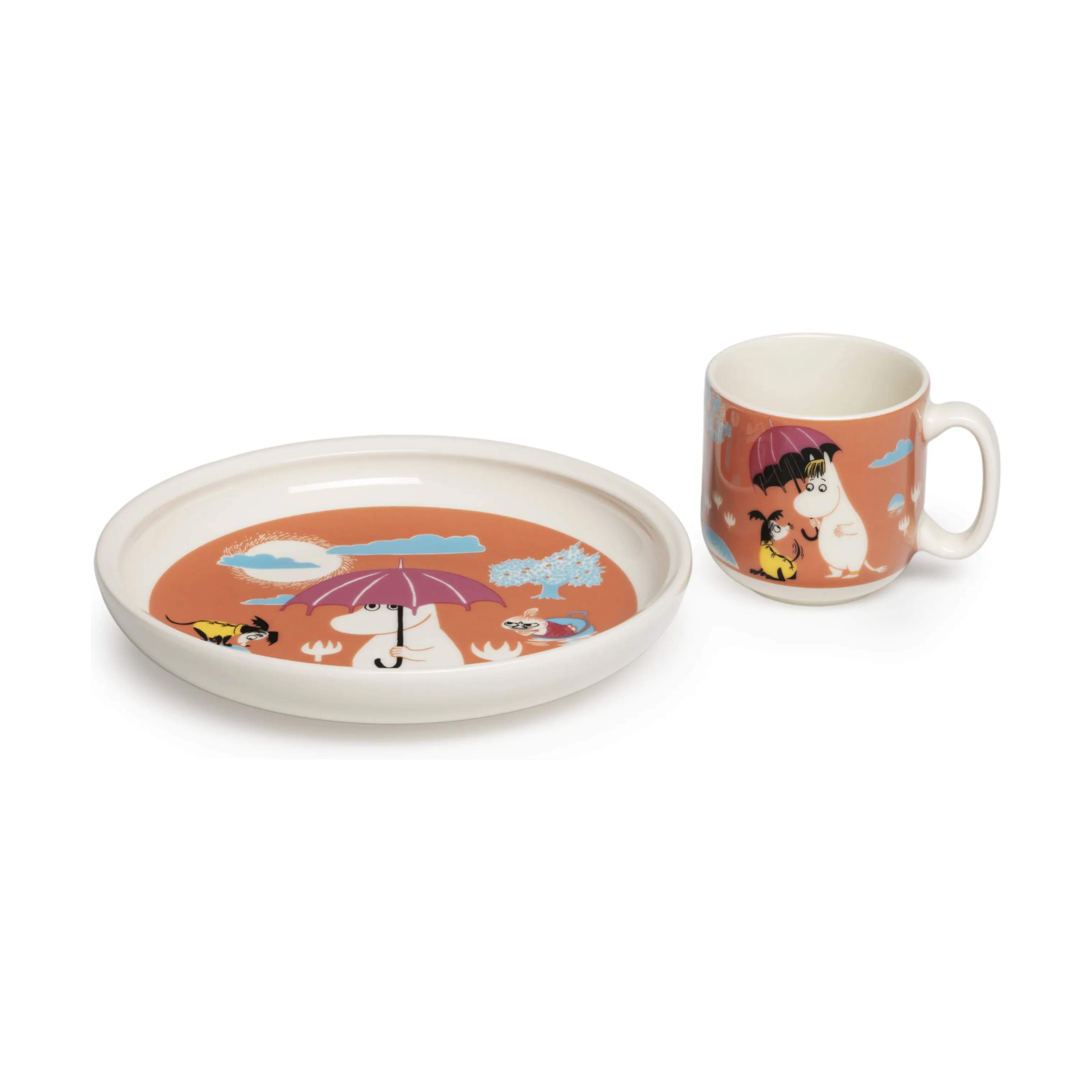 Moomin Arabia Spisesæt Moomin Special Børnestelsæt - 2 dele i Multifarvet, 1